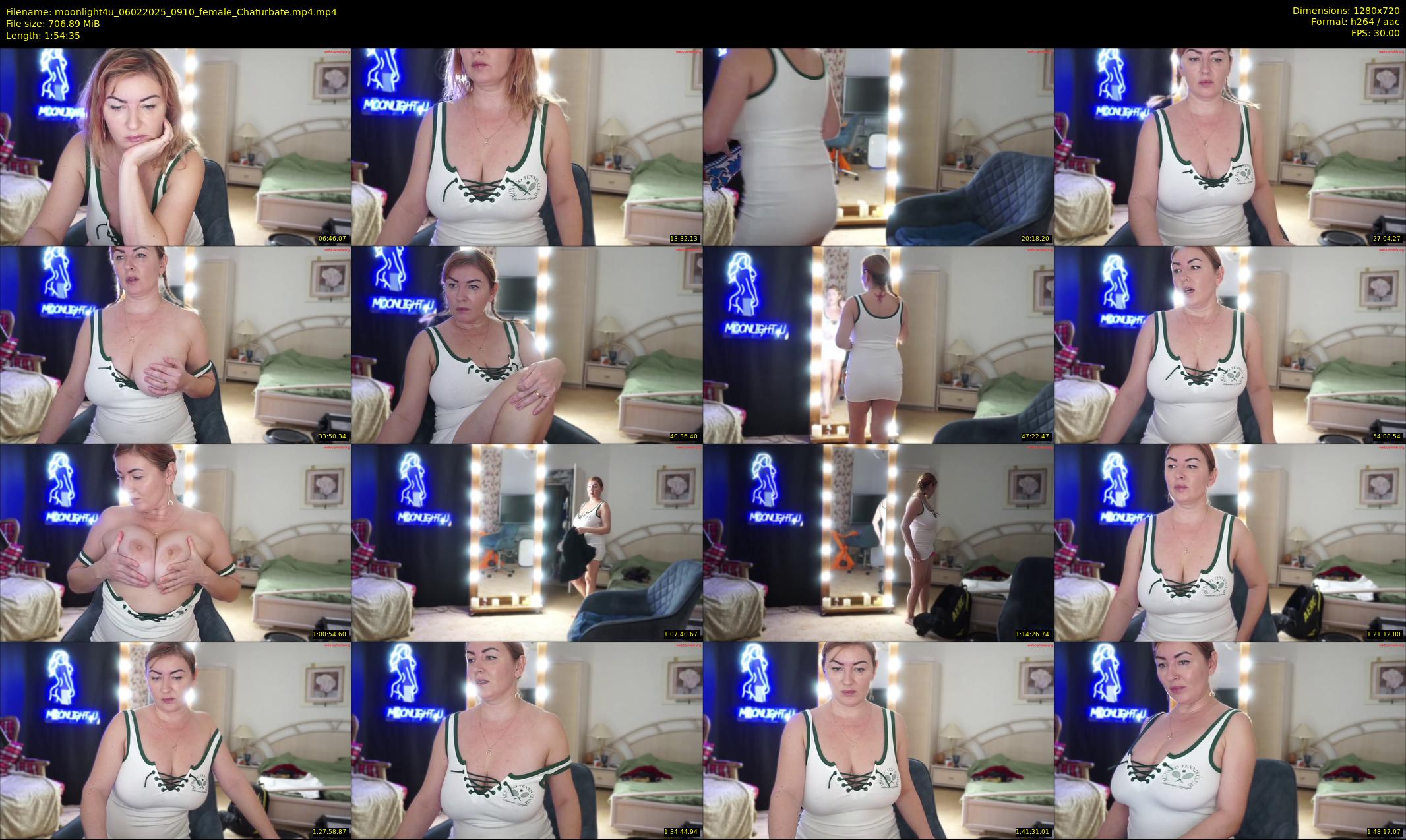 moonlight4u — 115 minute Chaturbate female cam show recording, 720p, Feb 6, 2025