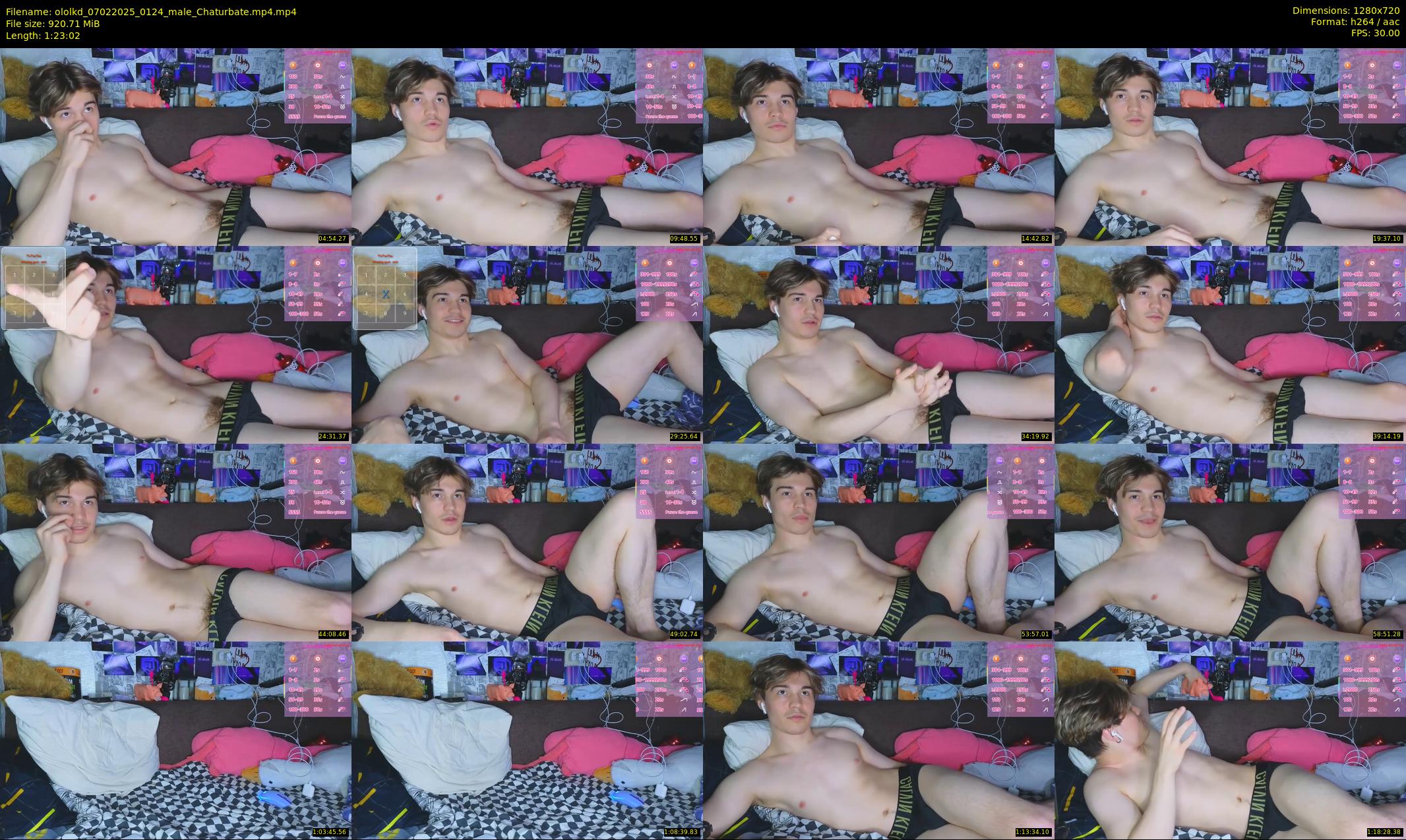 ololkd — 84 minute Chaturbate male cam show recording, 720p, Feb 7, 2025