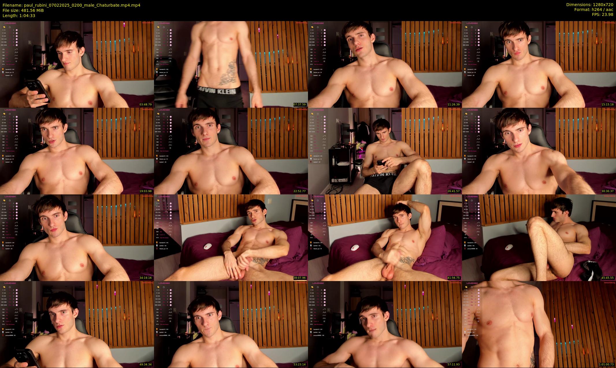 paul_rubini — 65 minute Chaturbate male cam show recording, 720p, Feb 7, 2025