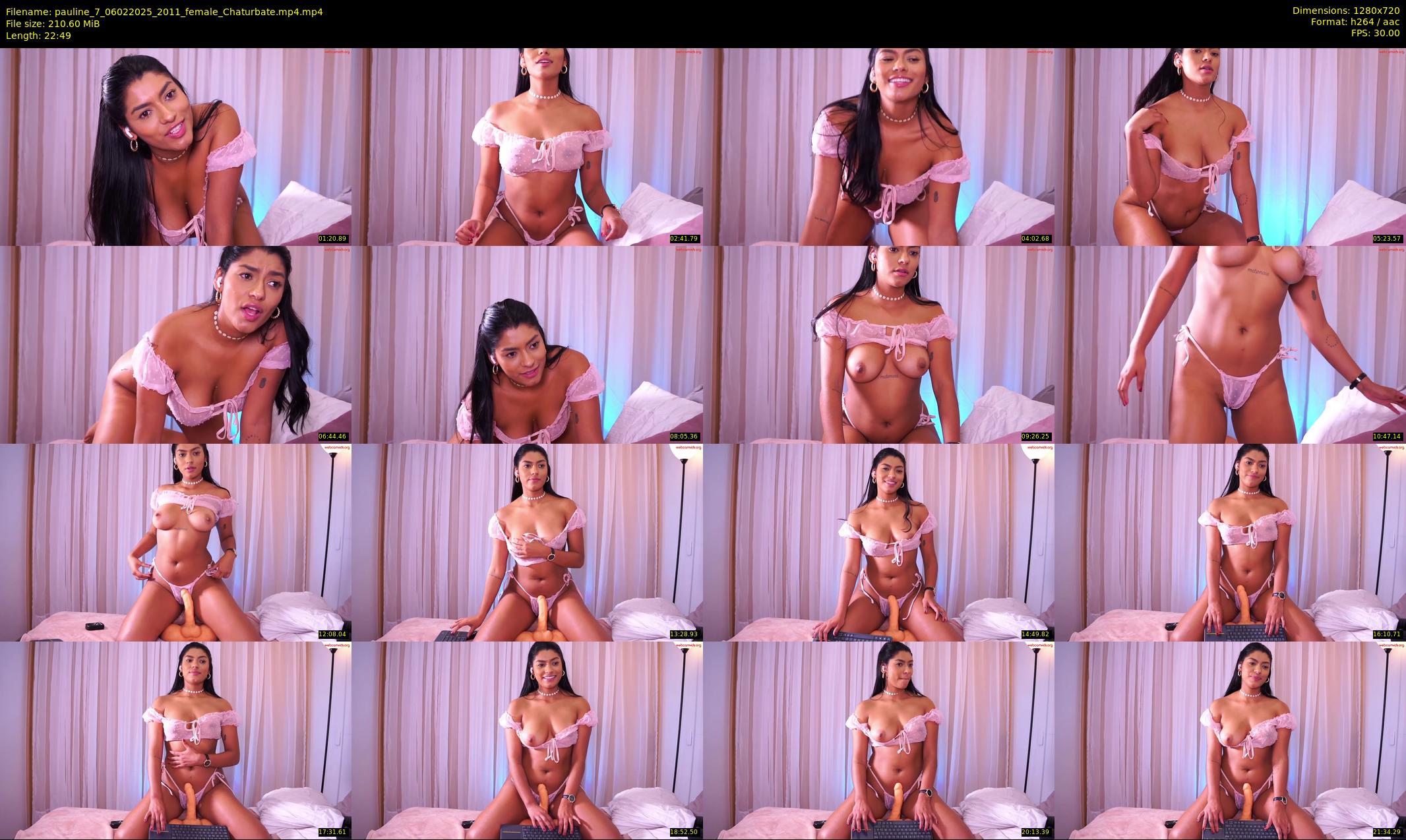 pauline_7 — 23 minute Chaturbate female cam show recording, 720p, Feb 6, 2025