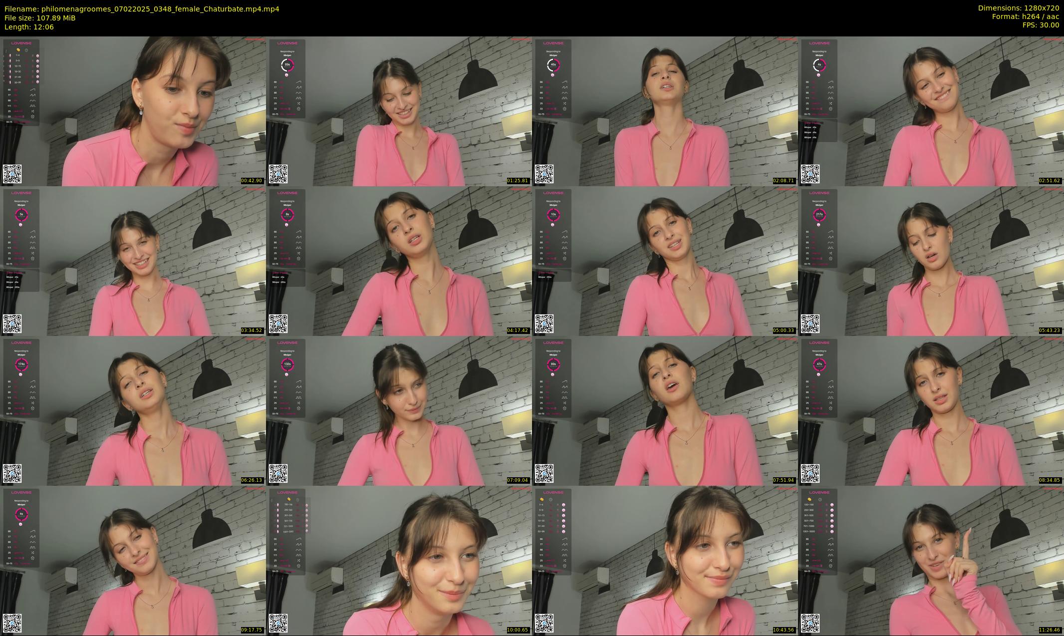 philomenagroomes — 13 minute Chaturbate female cam show recording, 720p, Feb 7, 2025