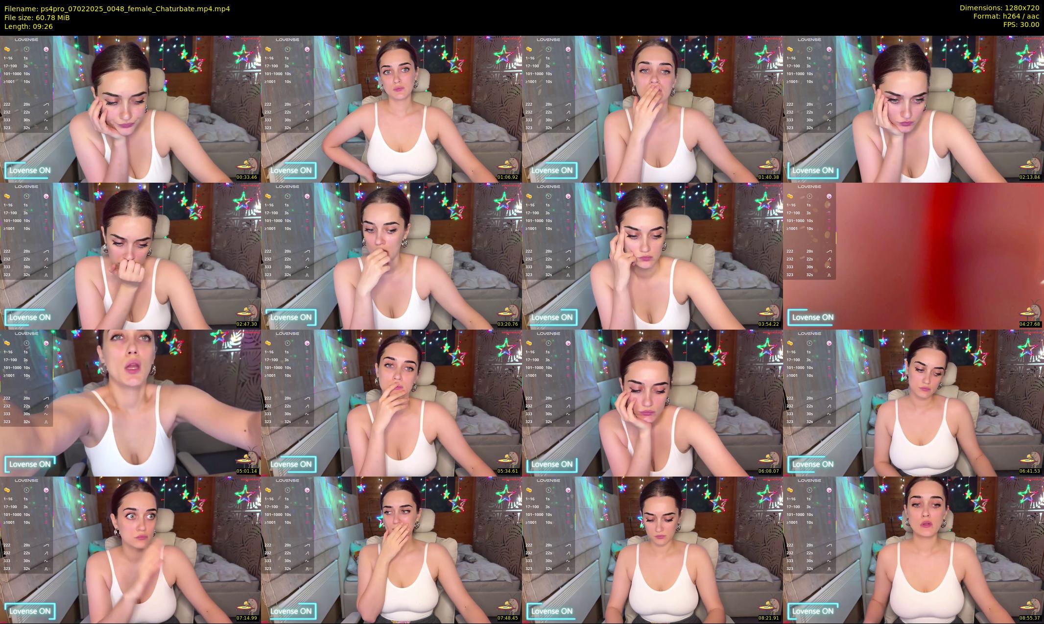 ps4pro — 10 minute Chaturbate female cam show recording, 720p, Feb 7, 2025