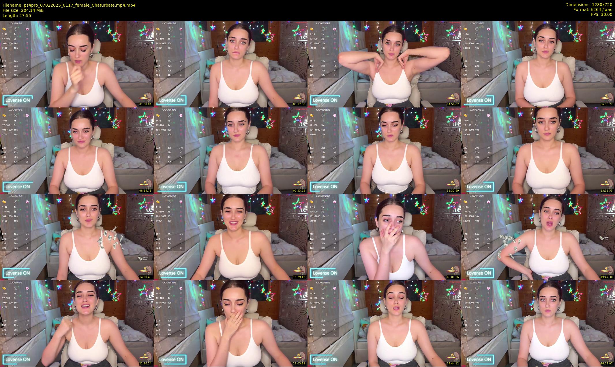 ps4pro — 28 minute Chaturbate female cam show recording, 720p, Feb 7, 2025