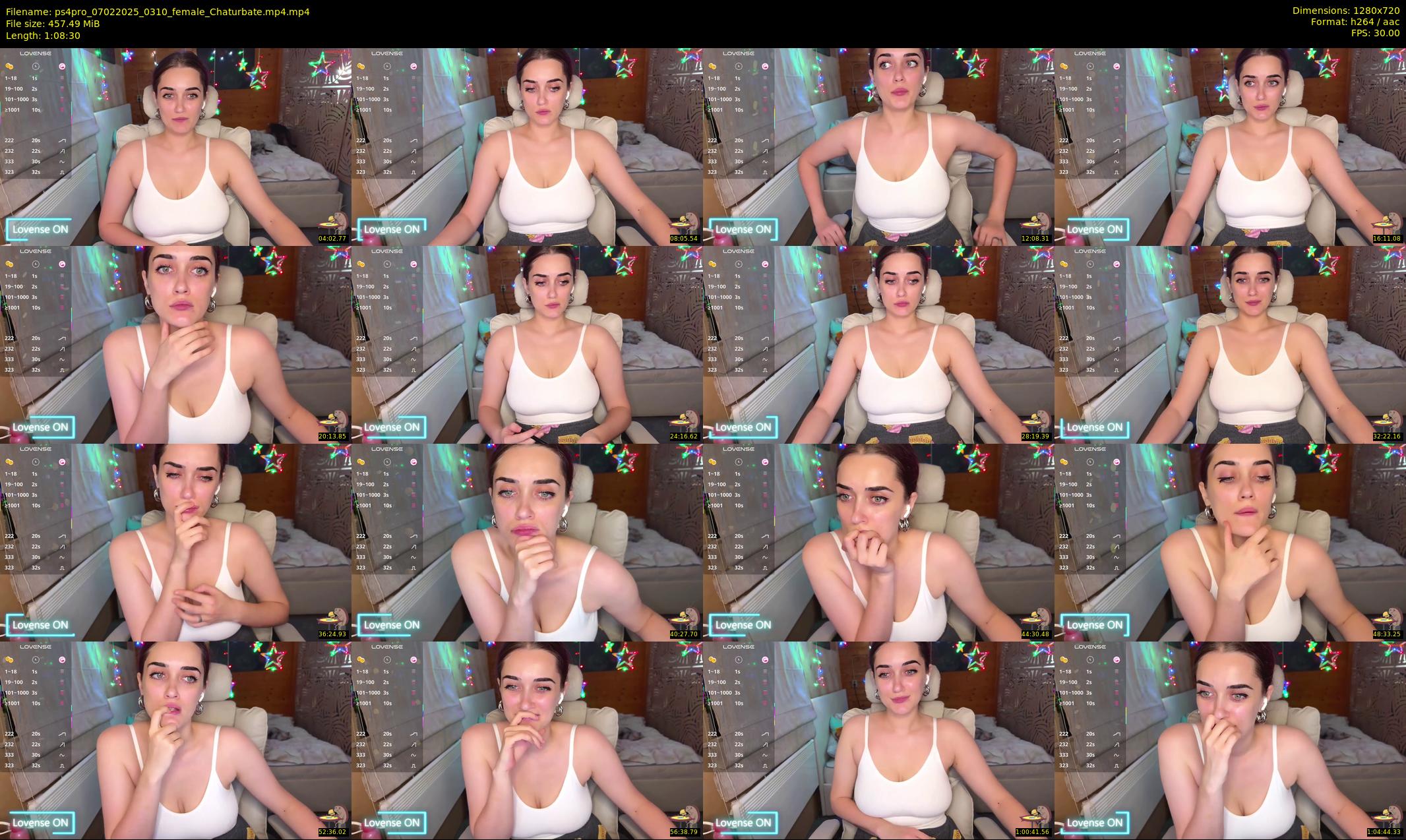 ps4pro — 69 minute Chaturbate female cam show recording, 720p, Feb 7, 2025