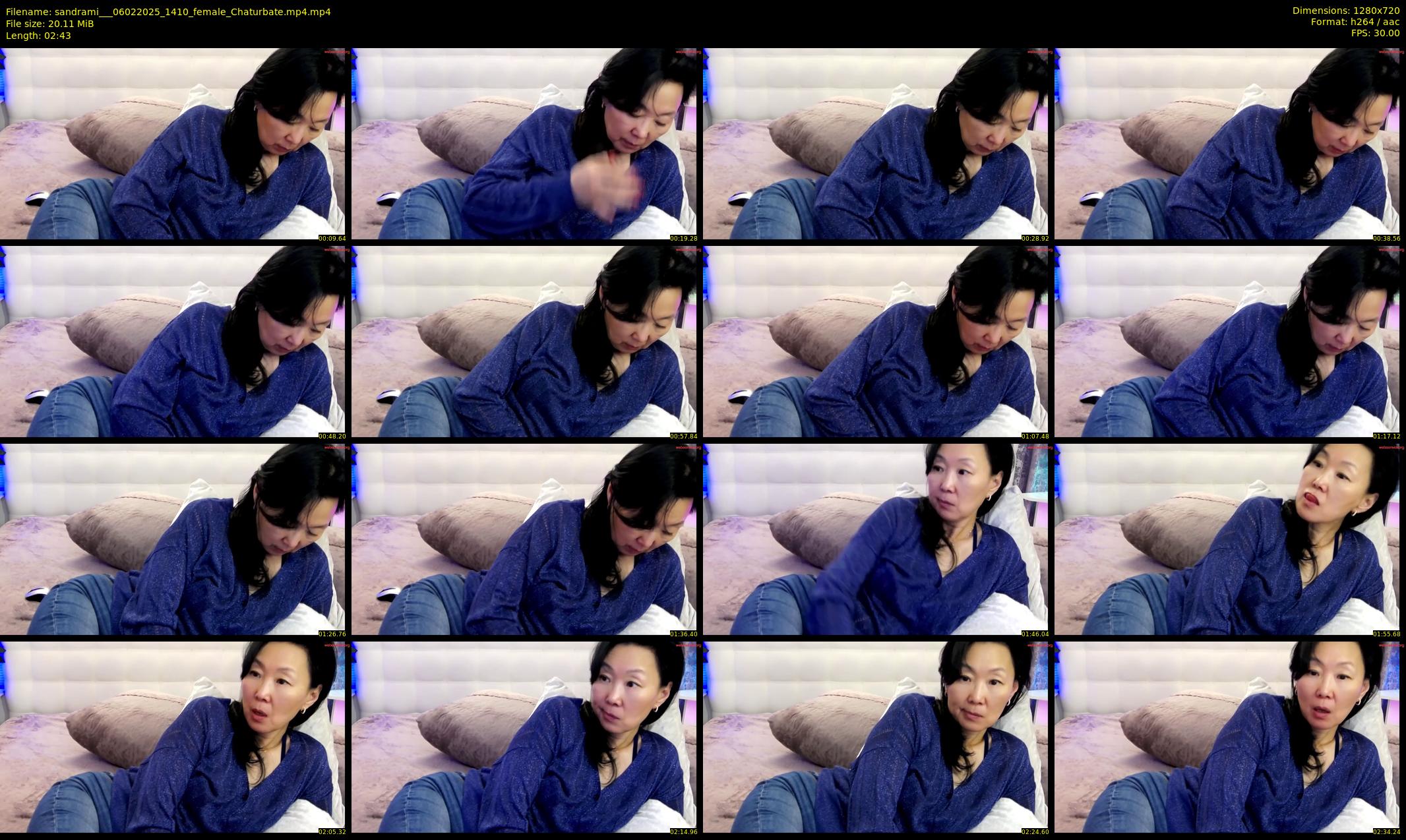 sandrami__ — 3 minute Chaturbate female cam show recording, 720p, Feb 6, 2025