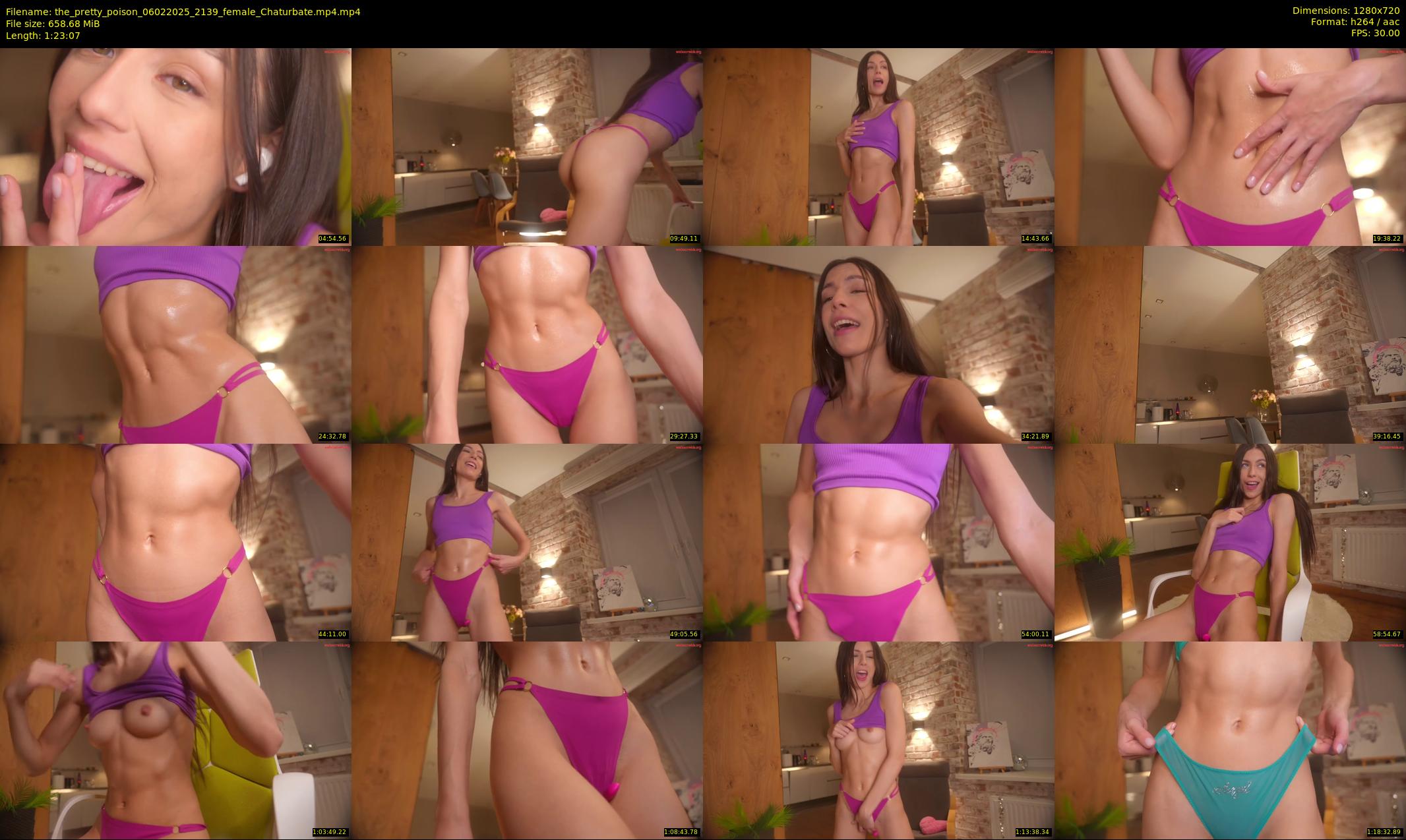 the_pretty_poison — 84 minute Chaturbate couple cam show recording, 720p, Feb 6, 2025