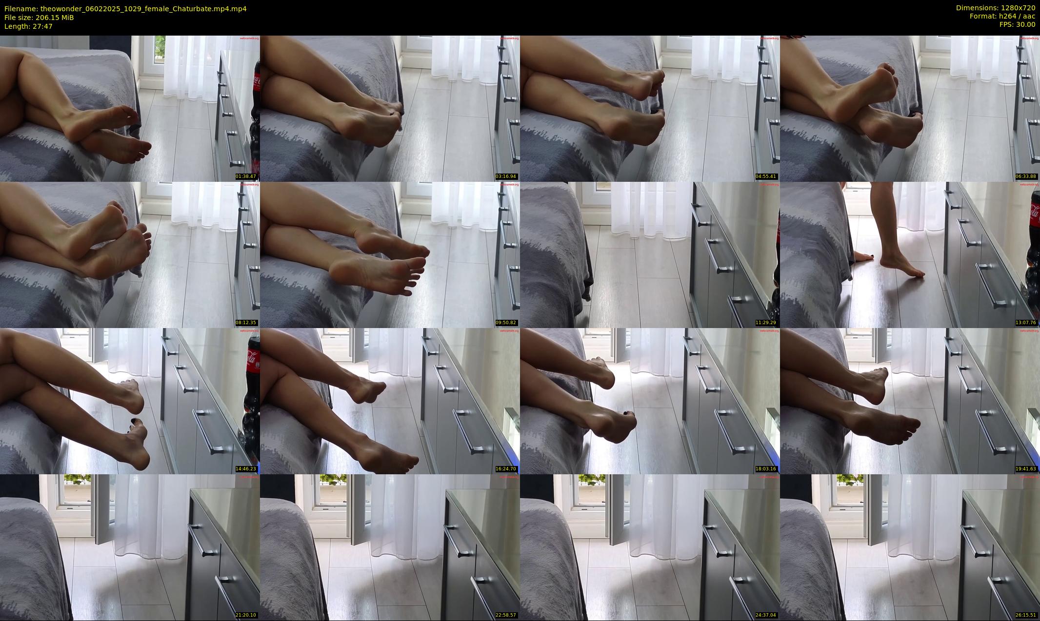 theowonder — 28 minute Chaturbate female cam show recording, 720p, Feb 6, 2025