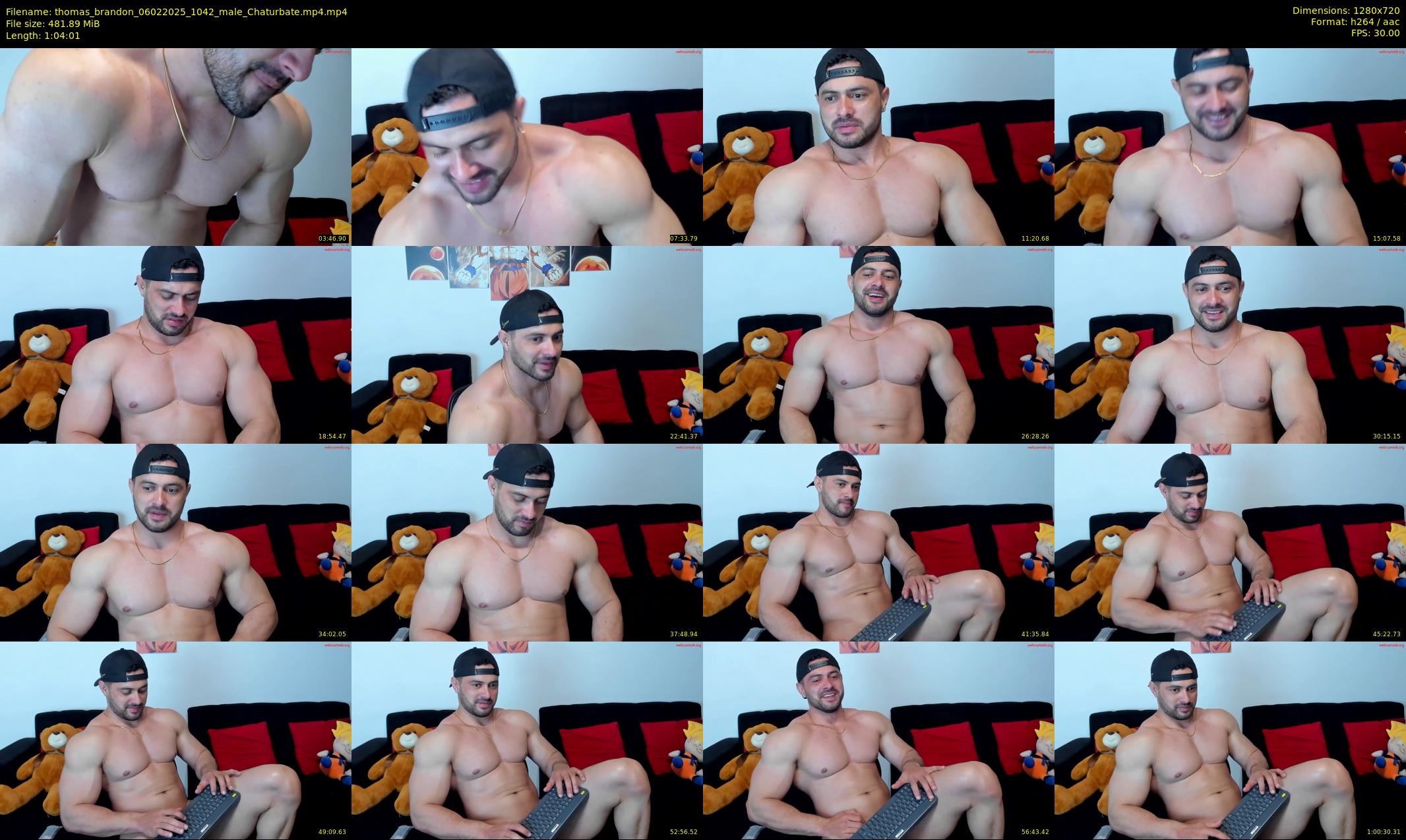 thomas_brandon — 65 minute Chaturbate male cam show recording, 720p, Feb 6, 2025