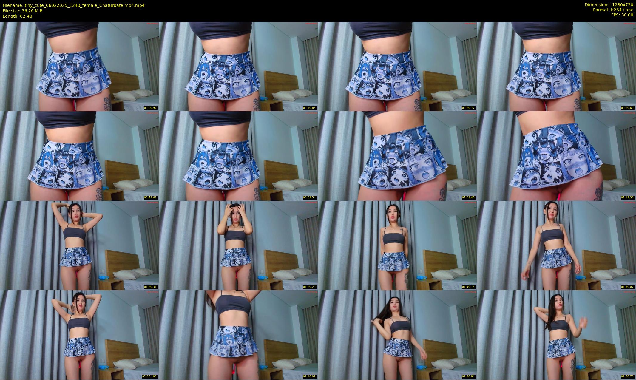 tiny_cute — 3 minute Chaturbate female cam show recording, 720p, Feb 6, 2025