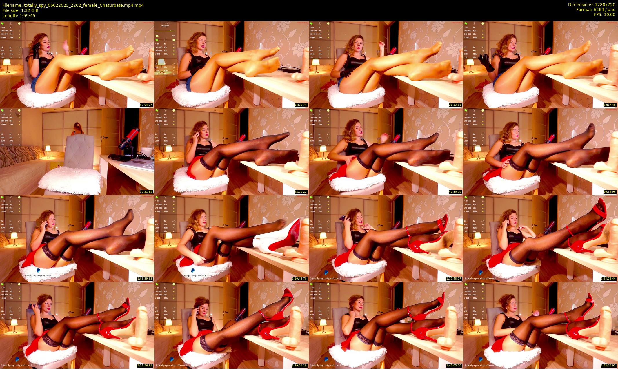totally_spy — 120 minute Chaturbate female cam show recording, 720p, Feb 6, 2025
