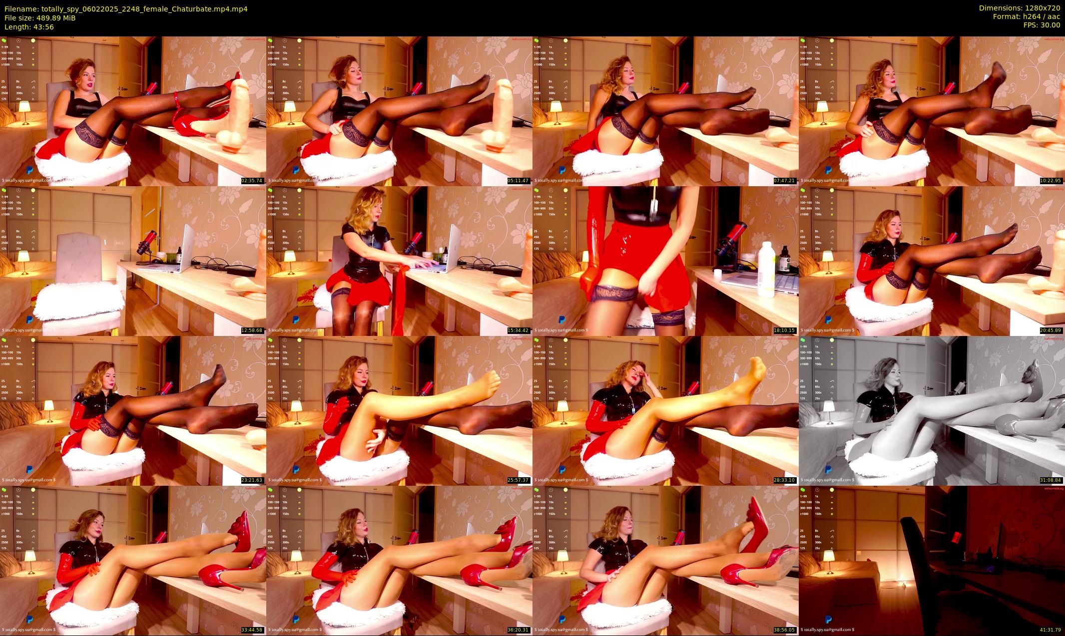 totally_spy — 44 minute Chaturbate female cam show recording, 720p, Feb 6, 2025