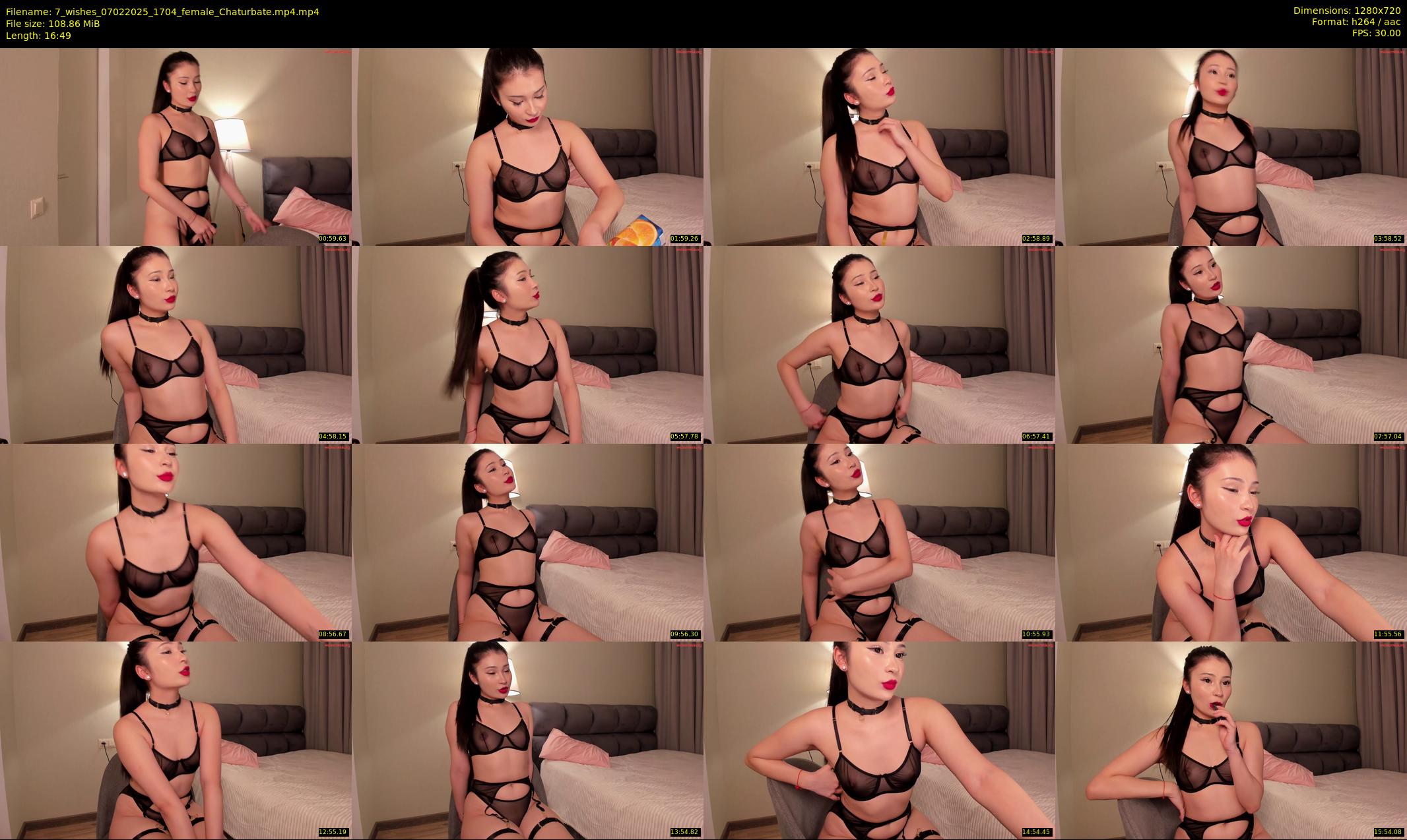 7_wishes — 17 minute Chaturbate female cam show recording, 720p, Feb 7, 2025