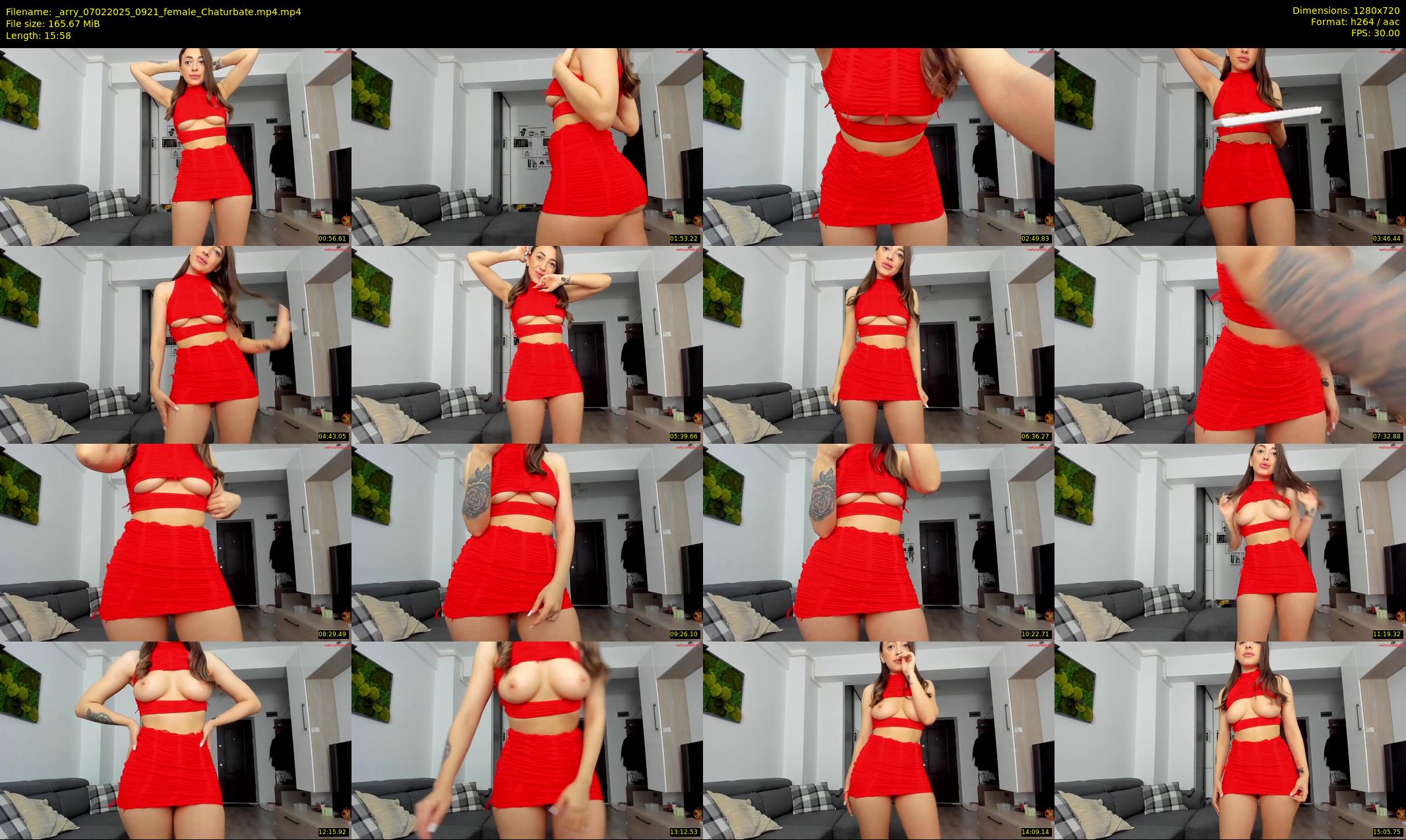 _arry — 16 minute Chaturbate female cam show recording, 720p, Feb 7, 2025