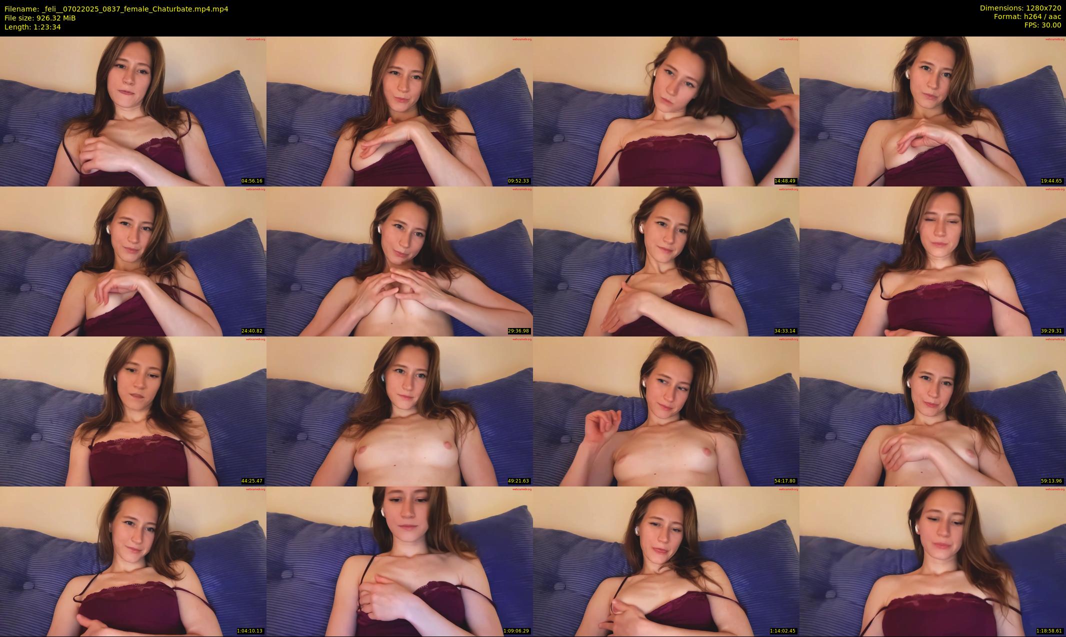 _feli_ — 84 minute Chaturbate female cam show recording, 720p, Feb 7, 2025