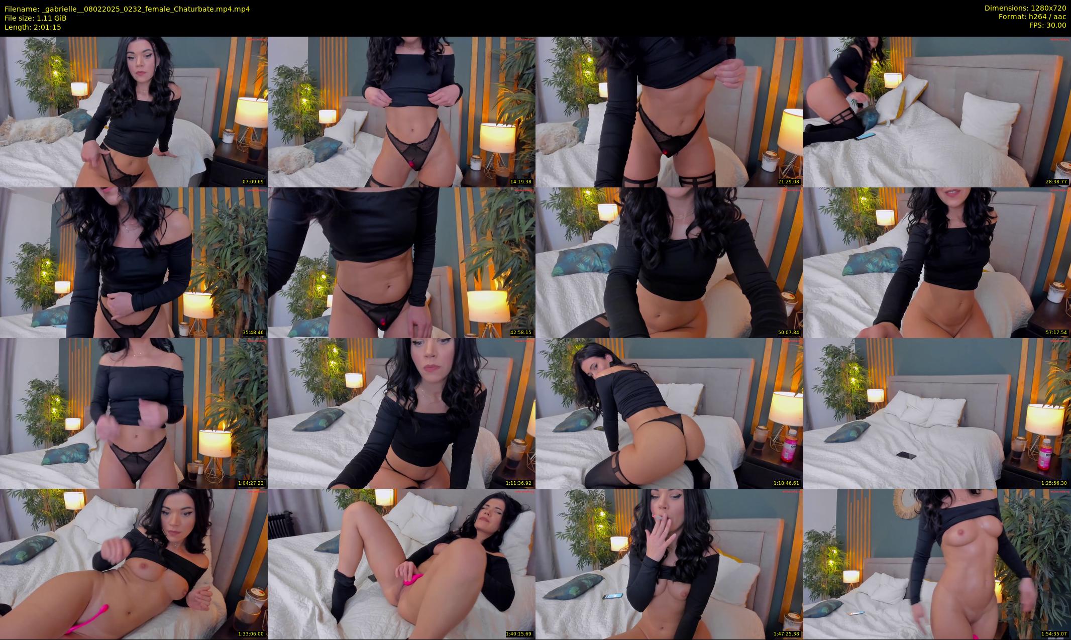 _gabrielle_ — 122 minute Chaturbate female cam show recording, 720p, Feb 8, 2025
