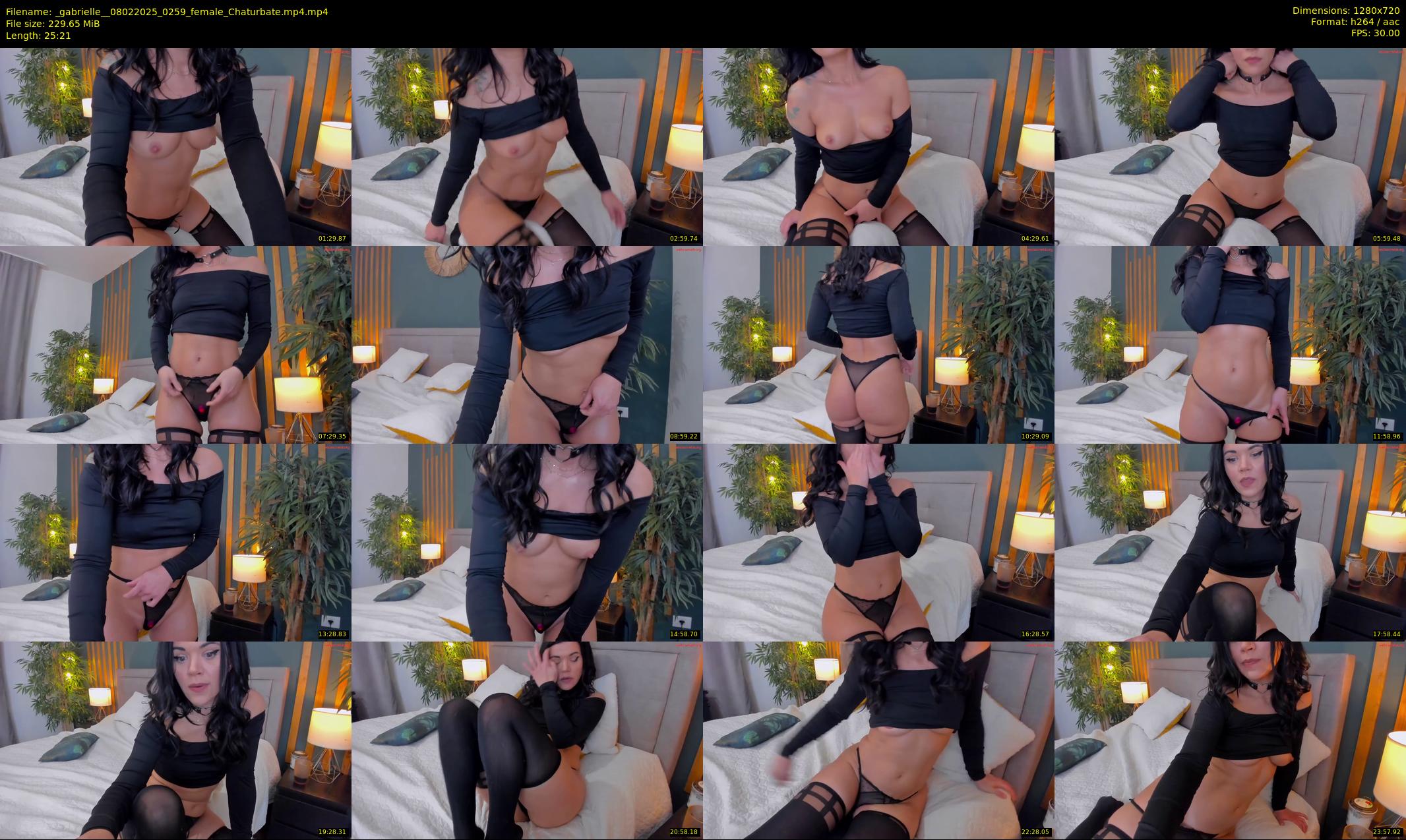 _gabrielle_ — 26 minute Chaturbate female cam show recording, 720p, Feb 8, 2025