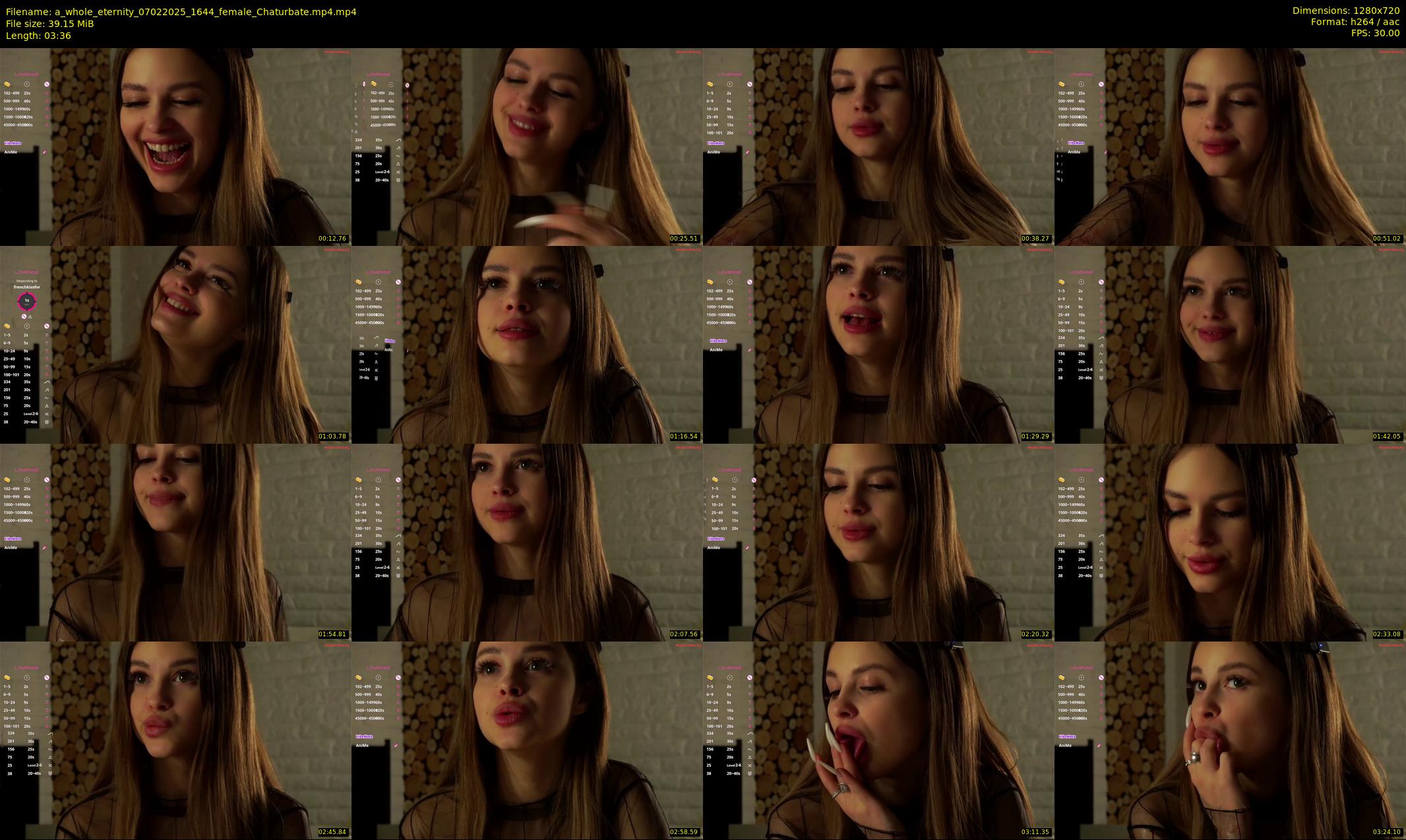 a_whole_eternity — 4 minute Chaturbate female cam show recording, 720p, Feb 7, 2025