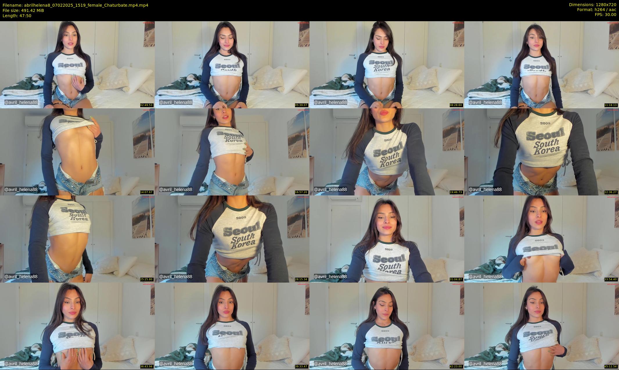 abrilhelena8 — 48 minute Chaturbate female cam show recording, 720p, Feb 7, 2025