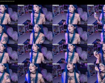 aciddroll — 65 minute Chaturbate female cam show recording, 720p, Feb 8, 2025