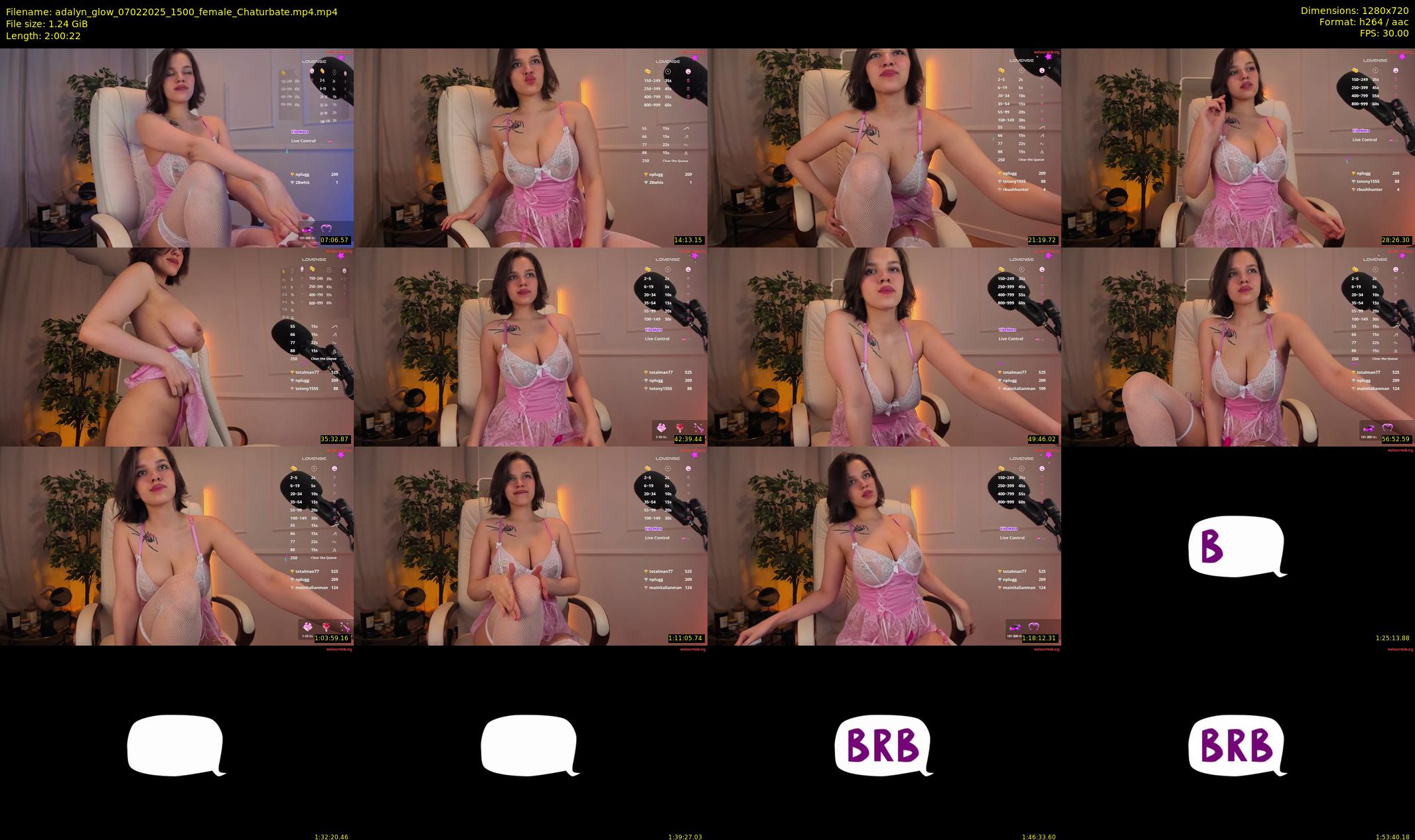 adalyn_glow — 121 minute Chaturbate female cam show recording, 720p, Feb 7, 2025