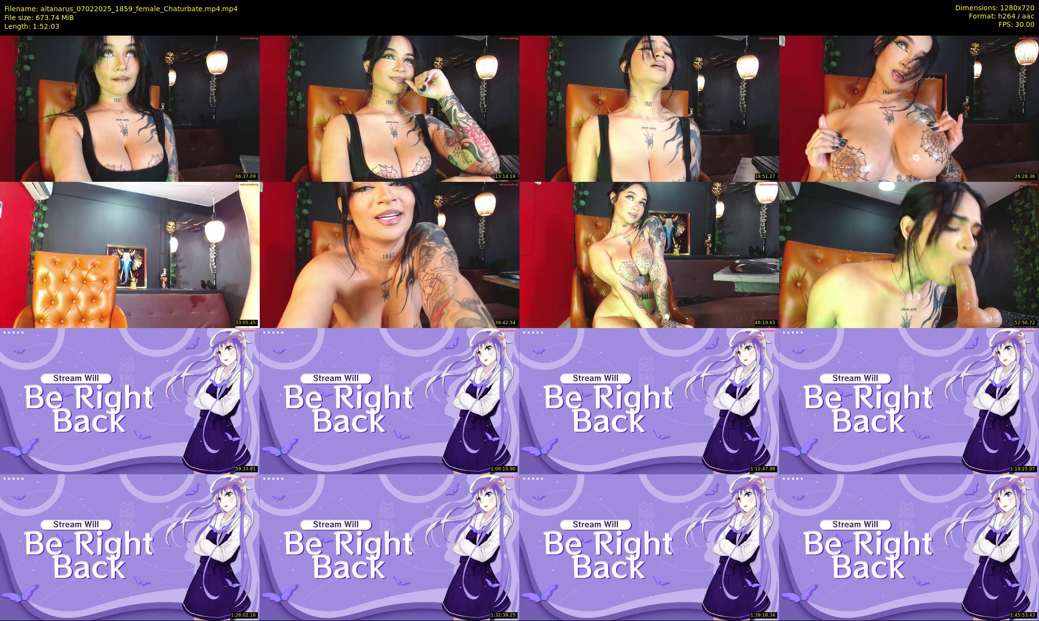 aitanarus — 113 minute Chaturbate female cam show recording, 720p, Feb 7, 2025
