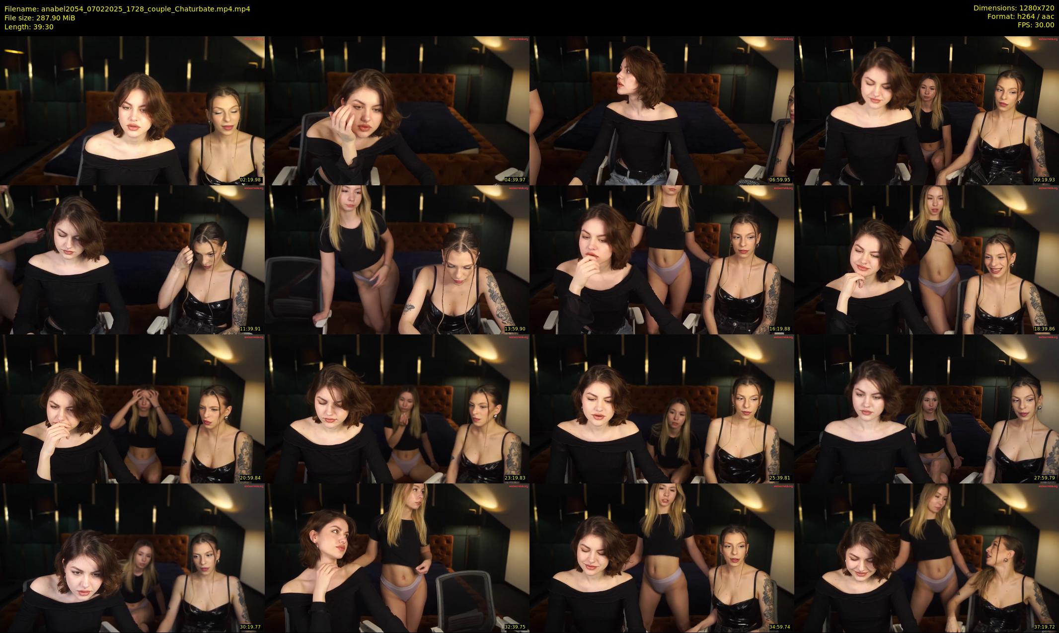 anabel2054 — 40 minute Chaturbate female cam show recording, 720p, Feb 7, 2025