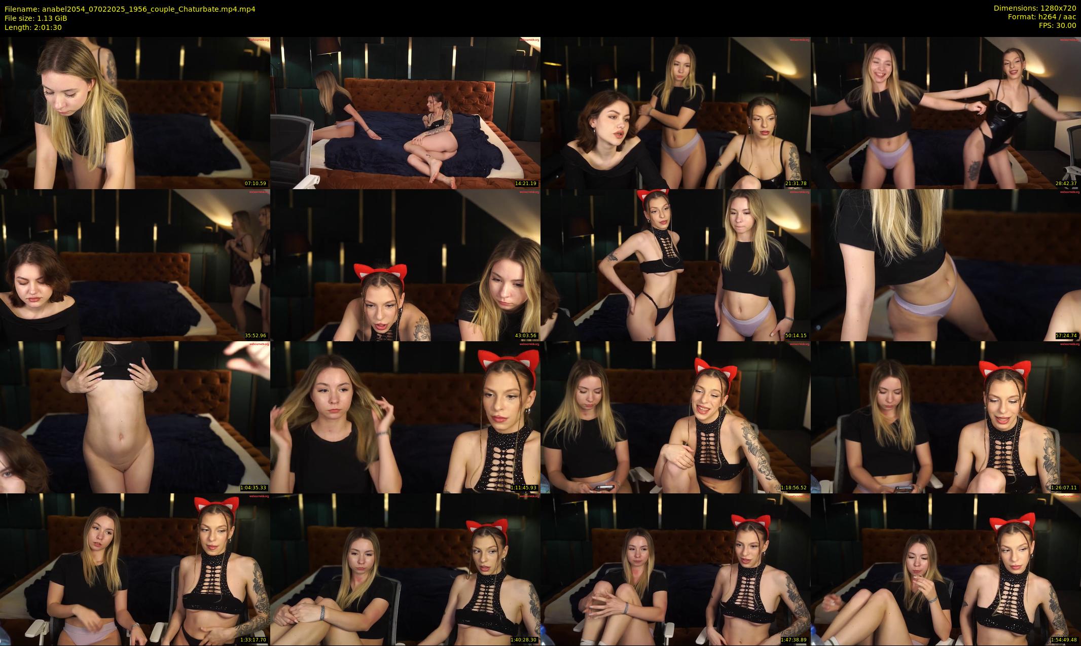 anabel2054 — 122 minute Chaturbate female cam show recording, 720p, Feb 7, 2025