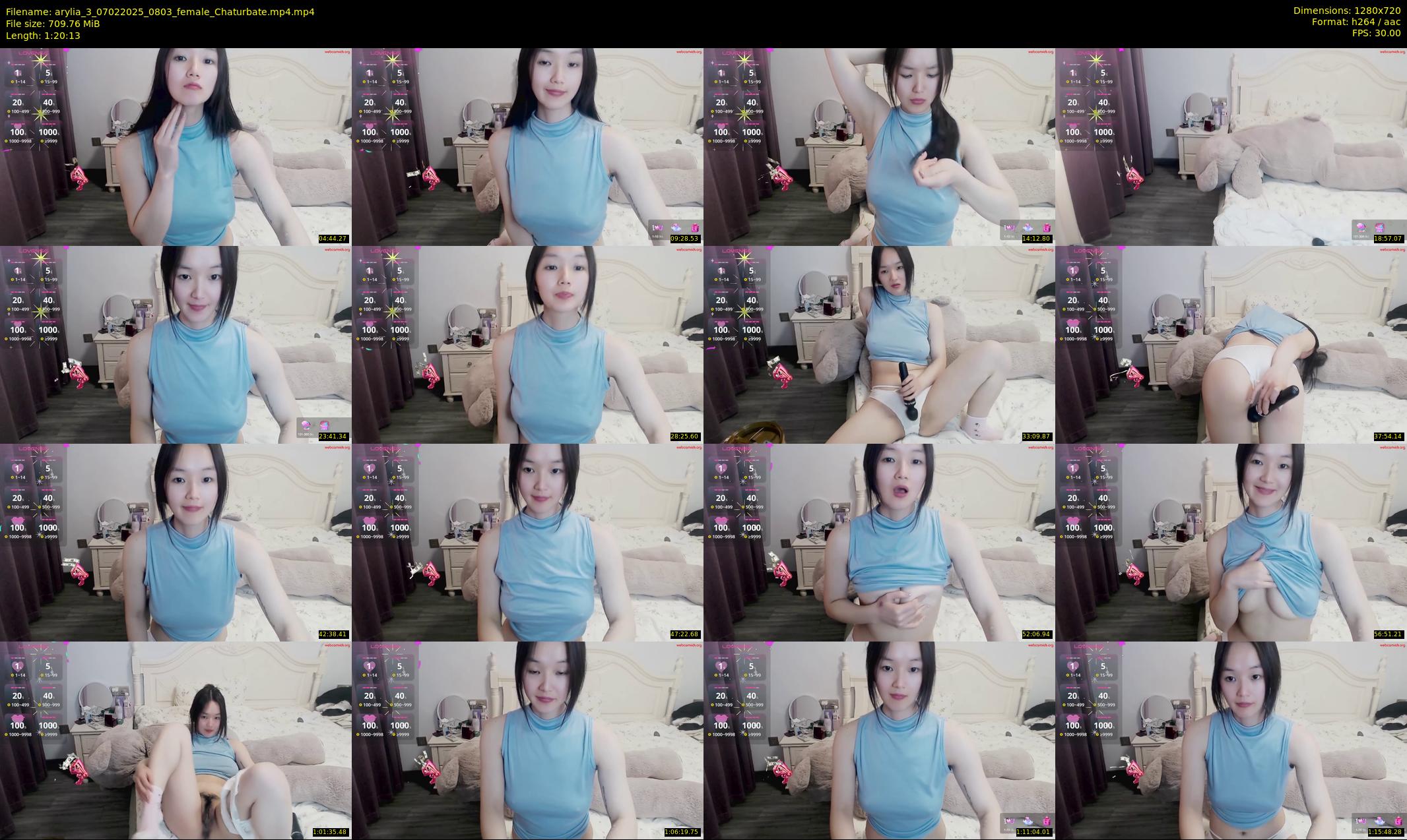 arylia_3 — 81 minute Chaturbate female cam show recording, 720p, Feb 7, 2025