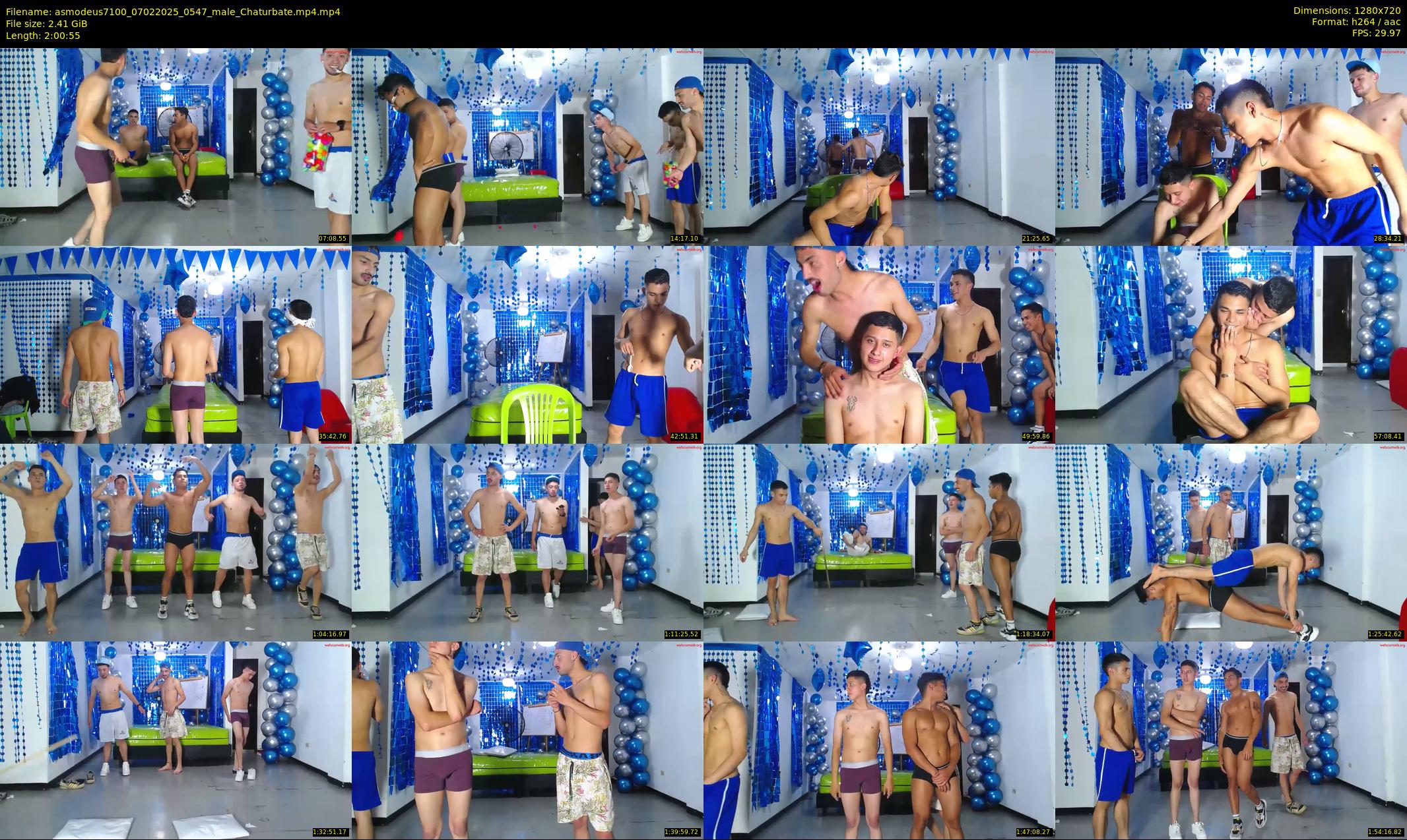 asmodeus7100 — 121 minute Chaturbate male cam show recording, 720p, Feb 7, 2025
