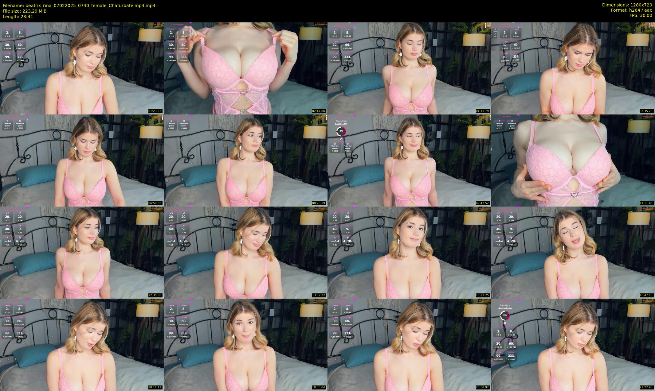 beatrix_rina — 24 minute Chaturbate female cam show recording, 720p, Feb 7, 2025