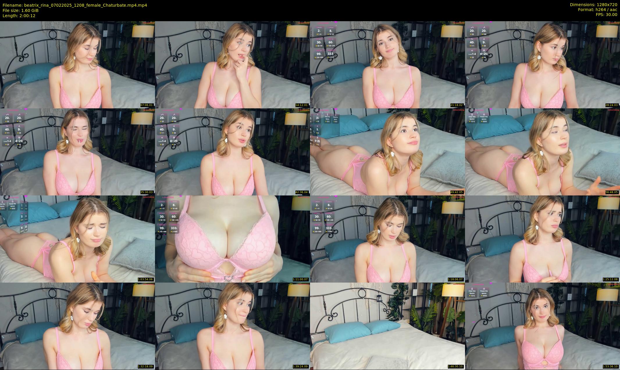 beatrix_rina — 121 minute Chaturbate female cam show recording, 720p, Feb 7, 2025
