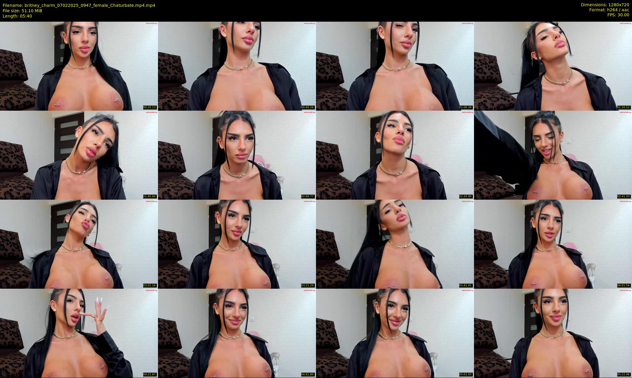 britney_charm — 6 minute Chaturbate female cam show recording, 720p, Feb 7, 2025