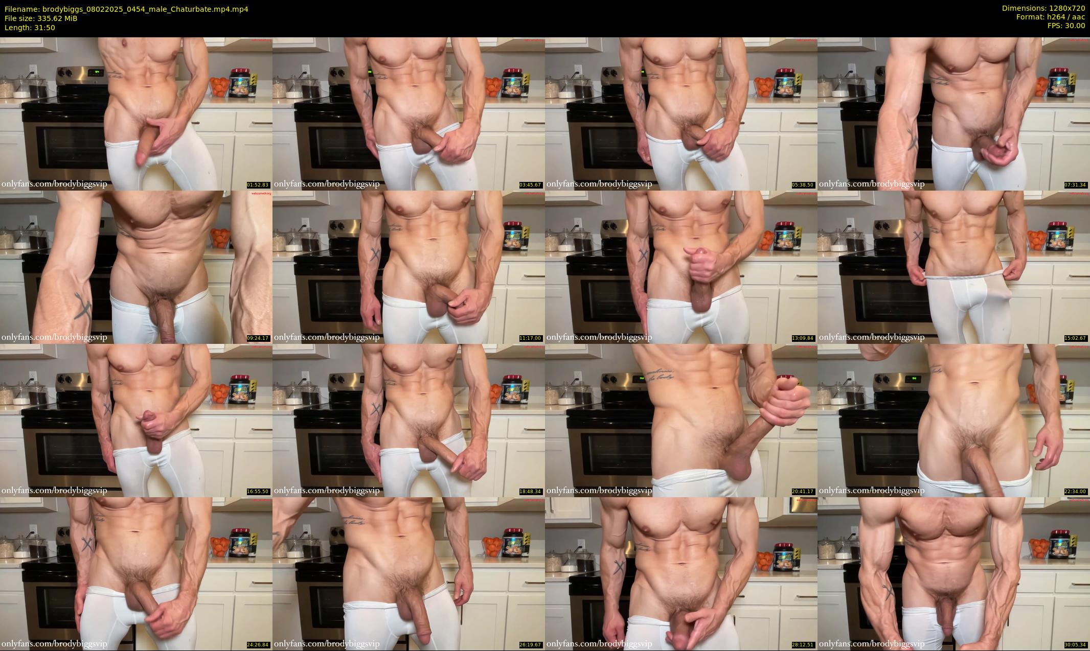 brodybiggs — 32 minute Chaturbate male cam show recording, 720p, Feb 8, 2025