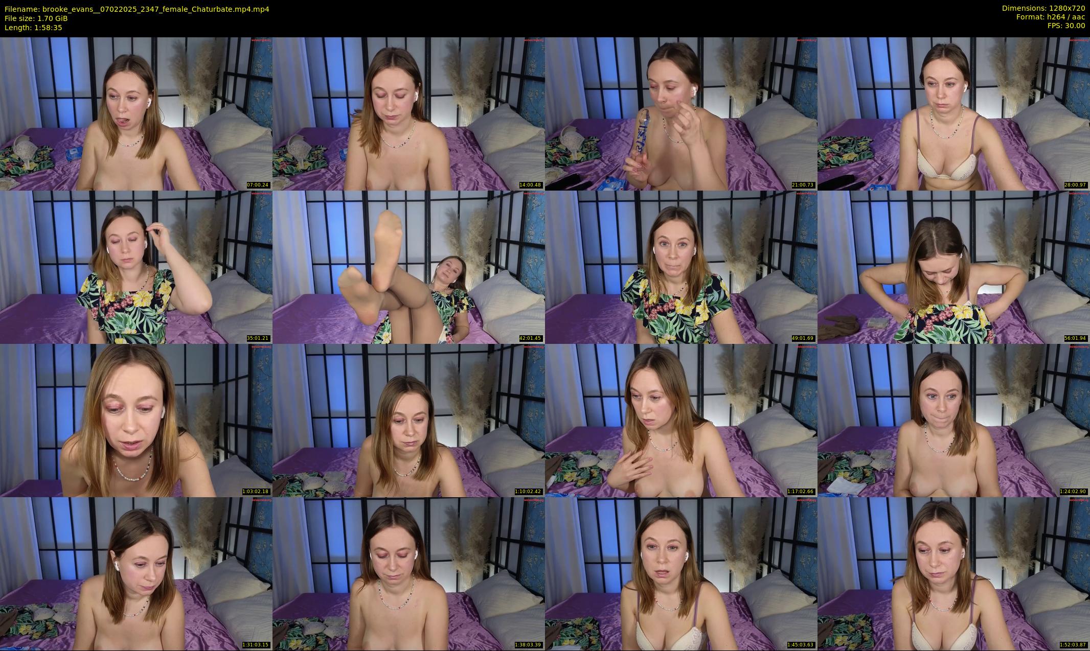 brooke_evans_ — 119 minute Chaturbate female cam show recording, 720p, Feb 7, 2025