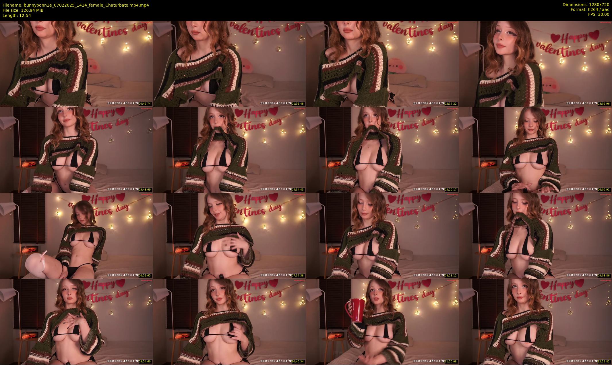 bunnybonn1e — 13 minute Chaturbate female cam show recording, 720p, Feb 7, 2025