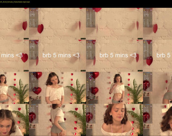 charming_flower — 29 minute Chaturbate female cam show recording, 720p, Feb 8, 2025