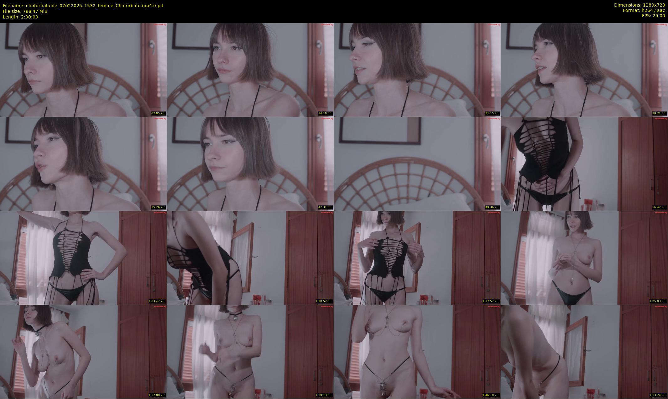 chaturbatable — 120 minute Chaturbate couple cam show recording, 720p, Feb 7, 2025