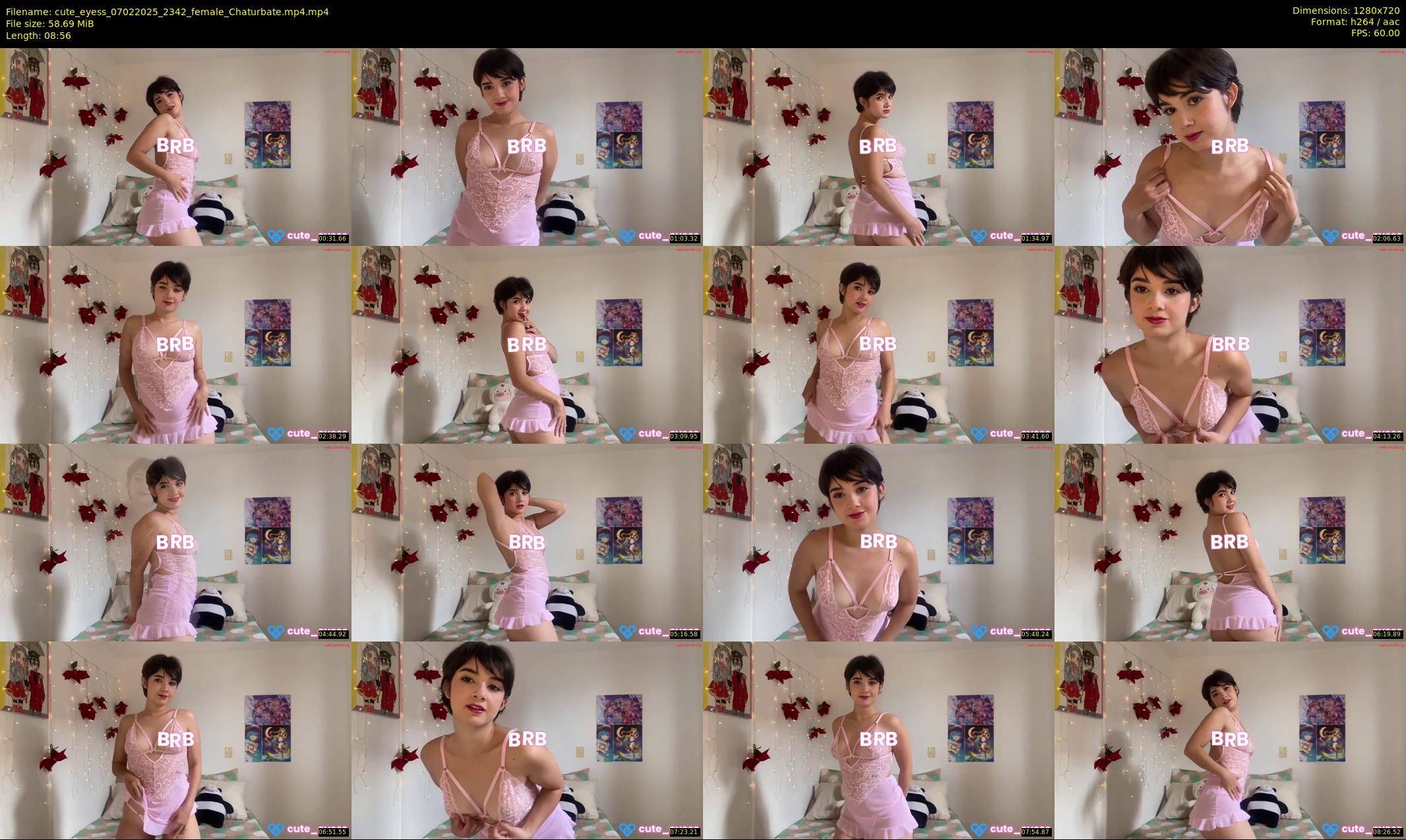 cute_eyess — 9 minute Chaturbate female cam show recording, 720p, Feb 7, 2025