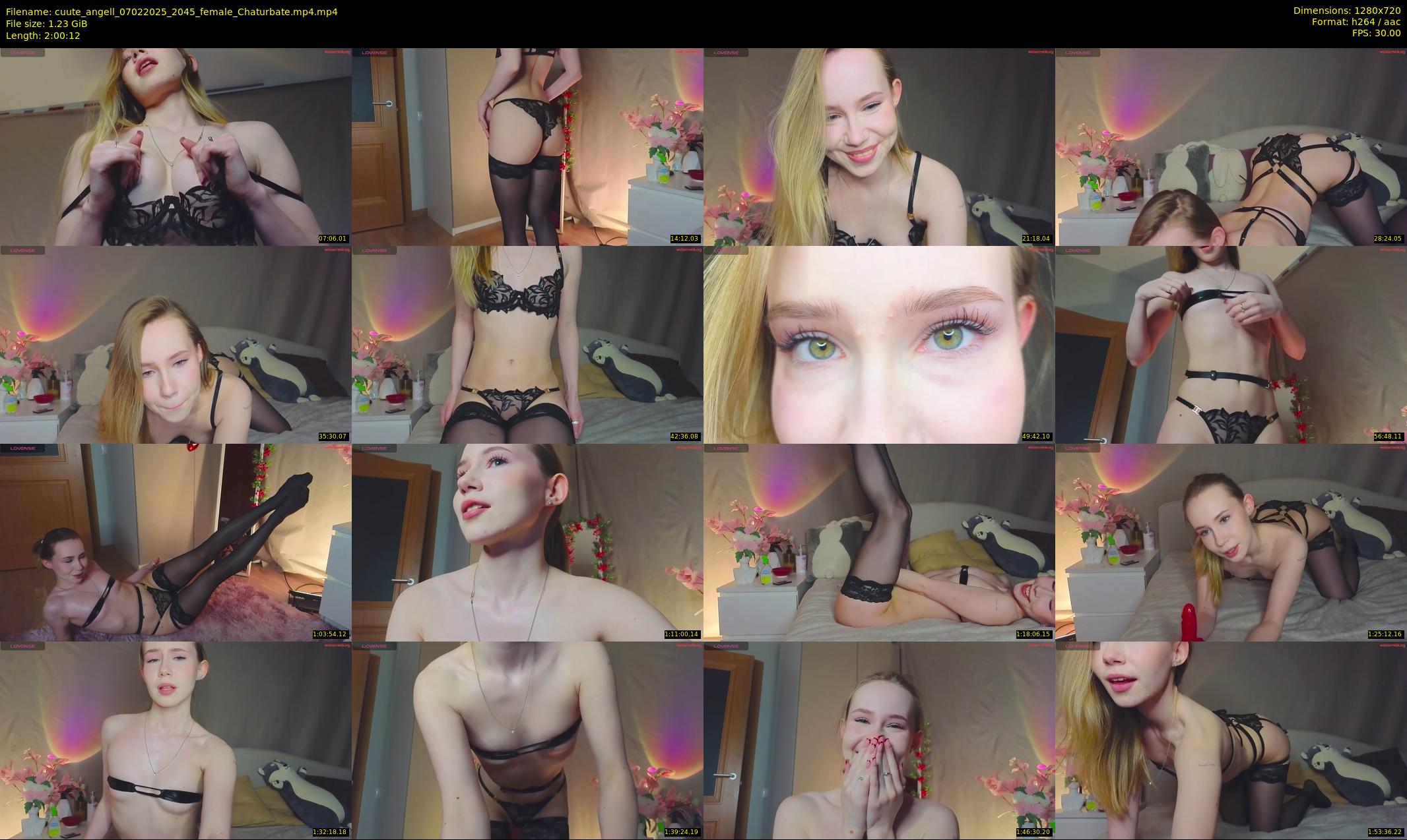 cuute_angell — 121 minute Chaturbate female cam show recording, 720p, Feb 7, 2025