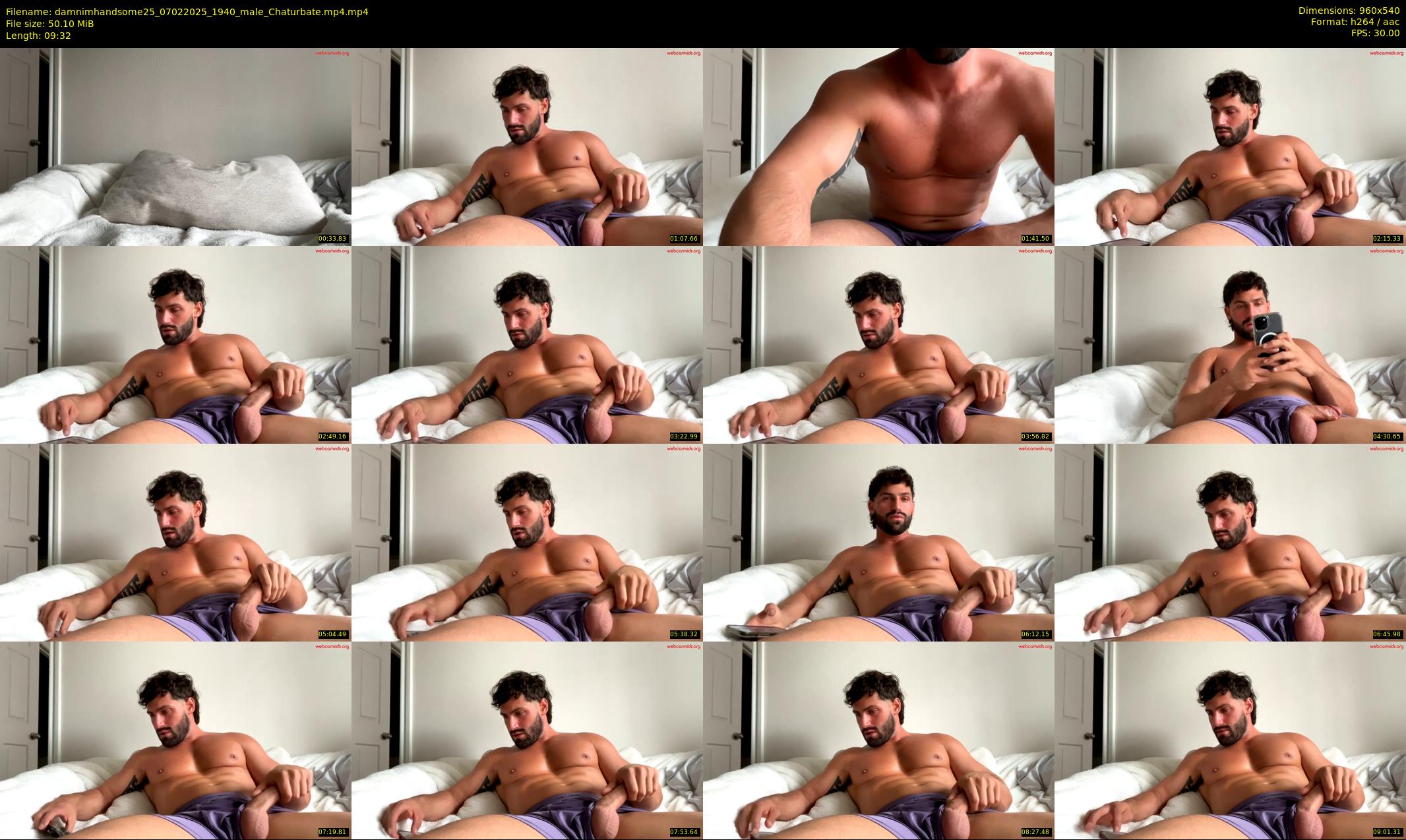 damnimhandsome25 — 10 minute Chaturbate male cam show recording, 480p, Feb 7, 2025