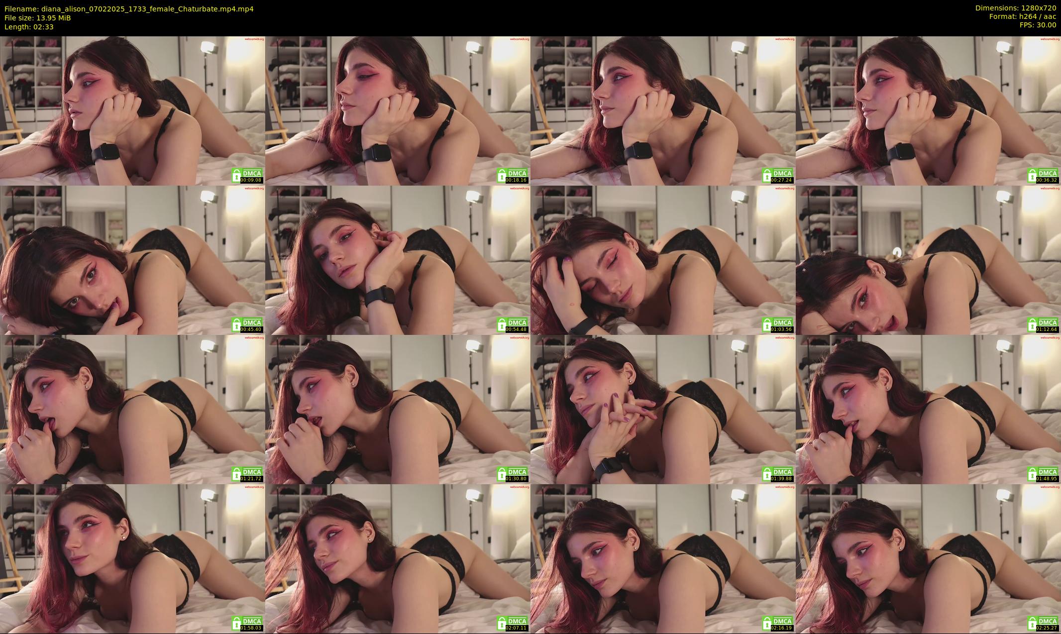 diana_alison — 3 minute Chaturbate female cam show recording, 720p, Feb 7, 2025