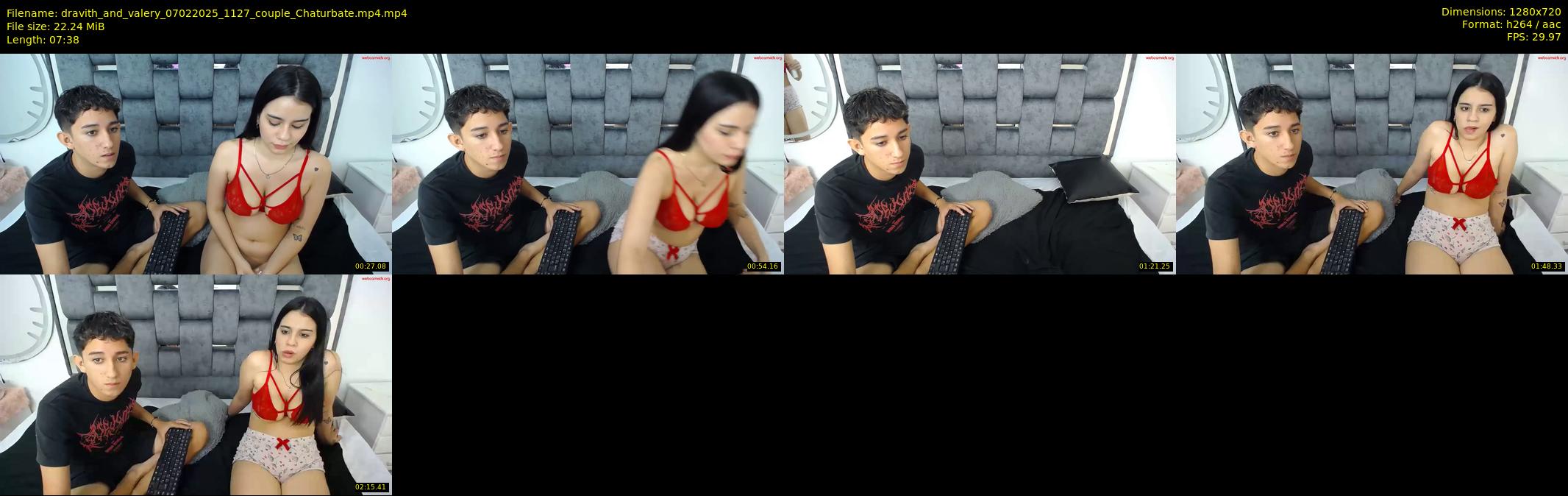 dravith_and_valery — 8 minute Chaturbate male cam show recording, 720p, Feb 7, 2025
