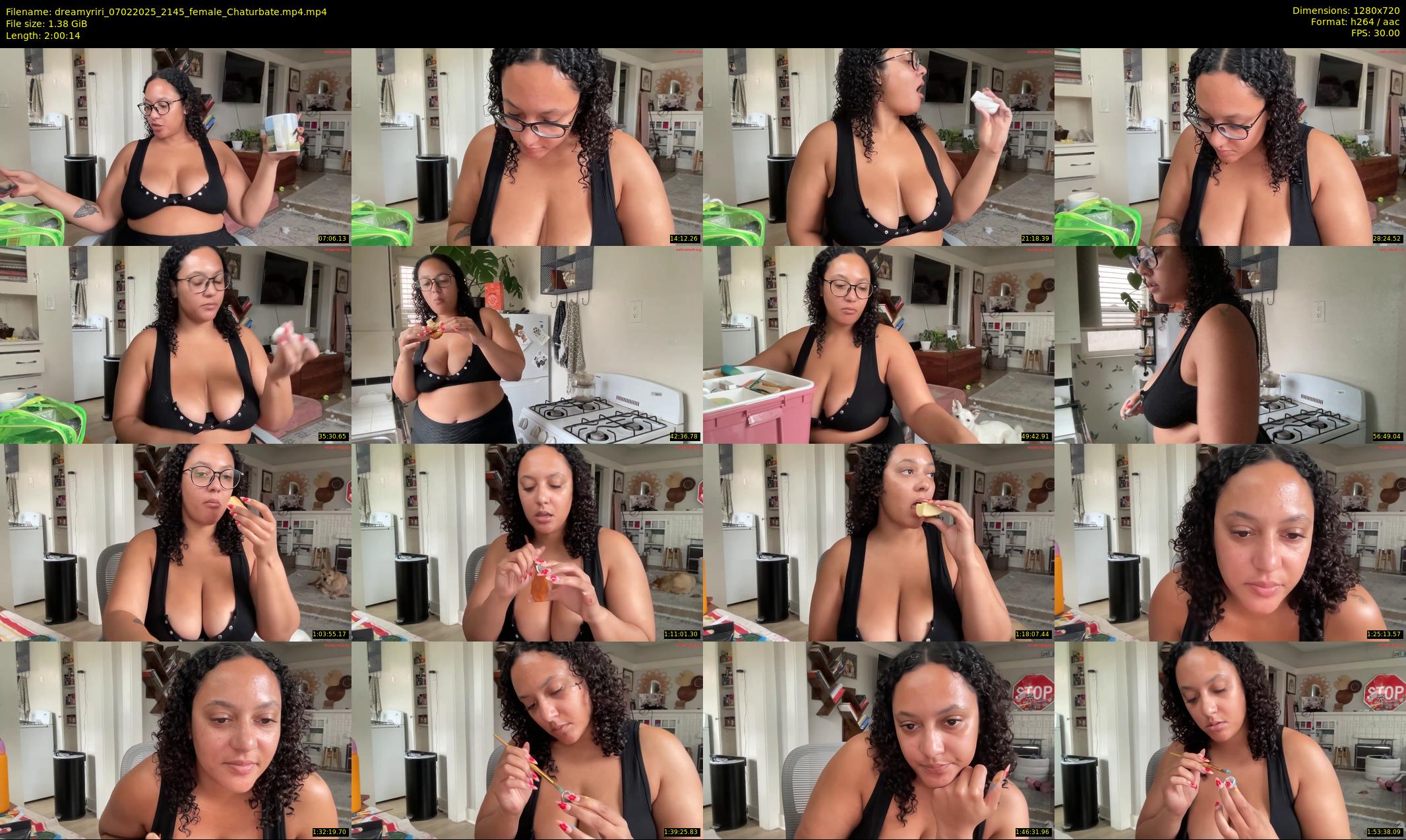 dreamyriri — 121 minute Chaturbate female cam show recording, 720p, Feb 7, 2025