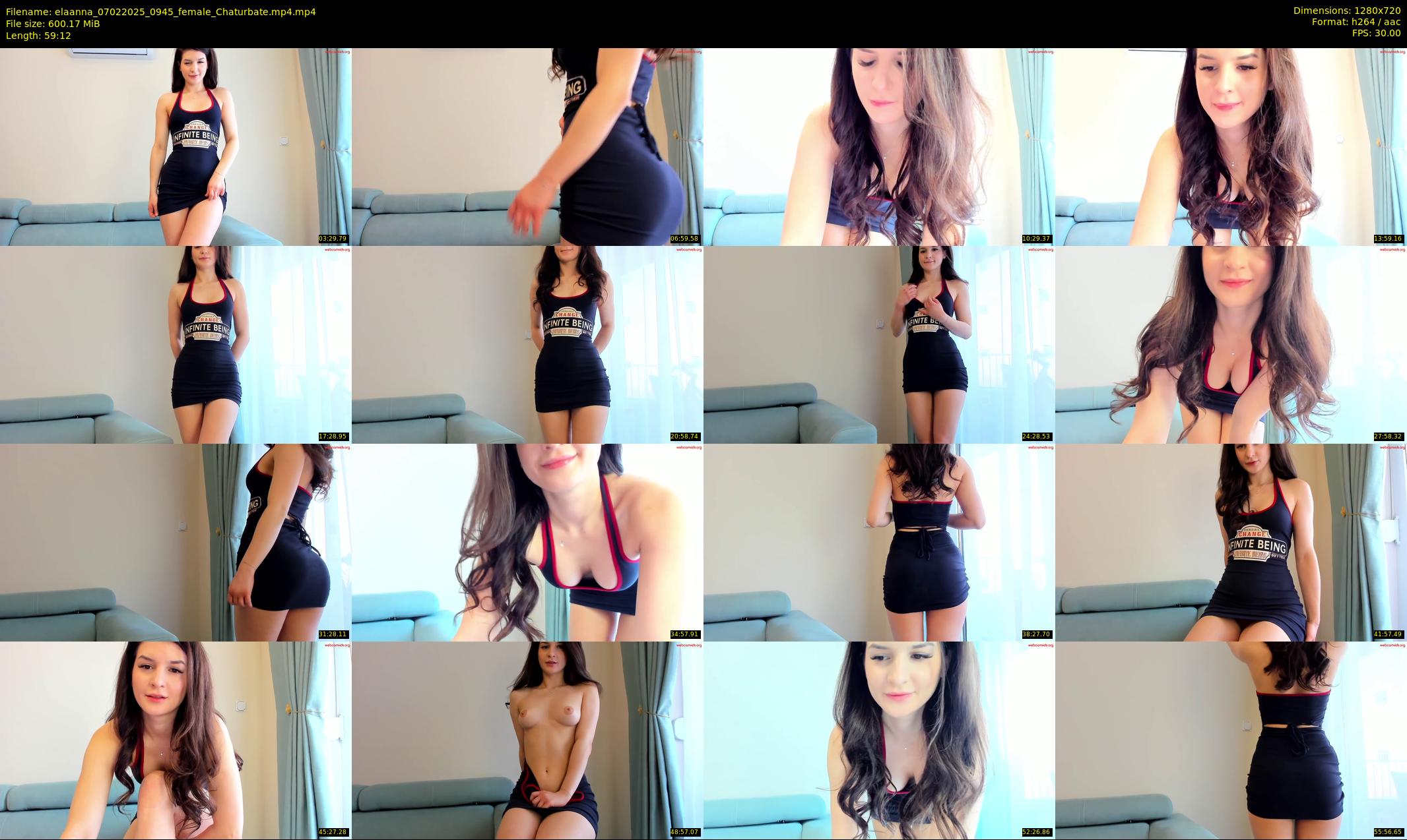 elaanna — 60 minute Chaturbate female cam show recording, 720p, Feb 7, 2025