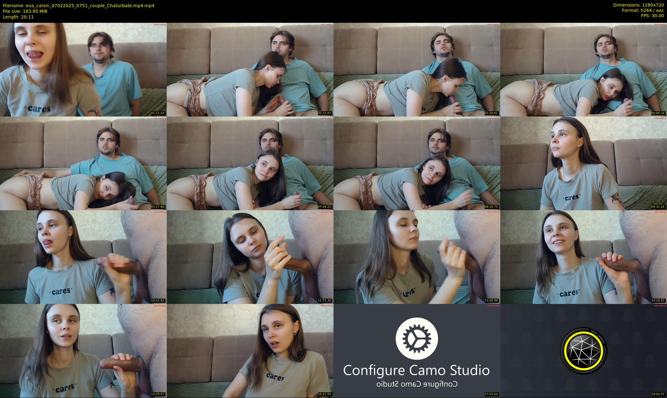 eva_calvin — 21 minute Chaturbate couple cam show recording, 720p, Feb 7, 2025