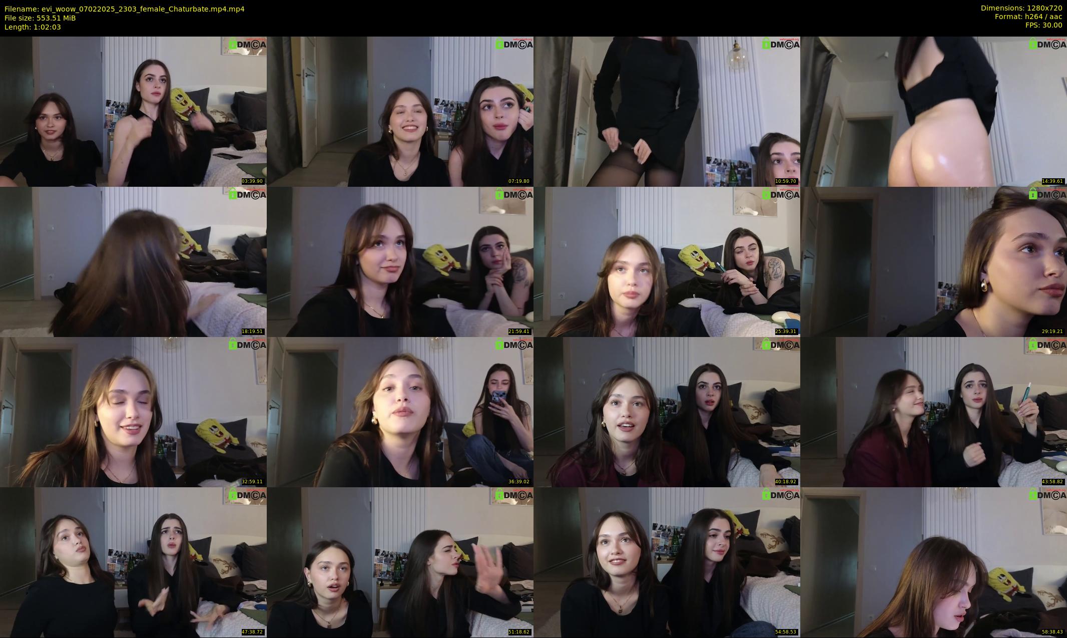 evi_woow — 63 minute Chaturbate female cam show recording, 720p, Feb 7, 2025