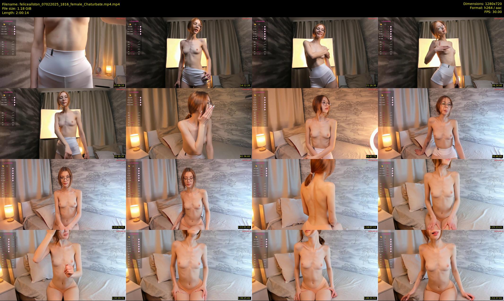 feliceallston — 121 minute Chaturbate female cam show recording, 720p, Feb 7, 2025