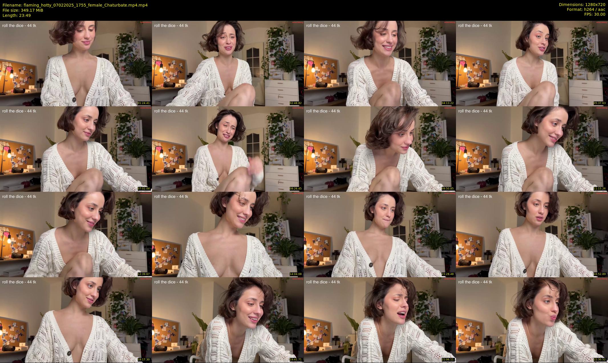 flaming_hotty — 24 minute Chaturbate female cam show recording, 720p, Feb 7, 2025