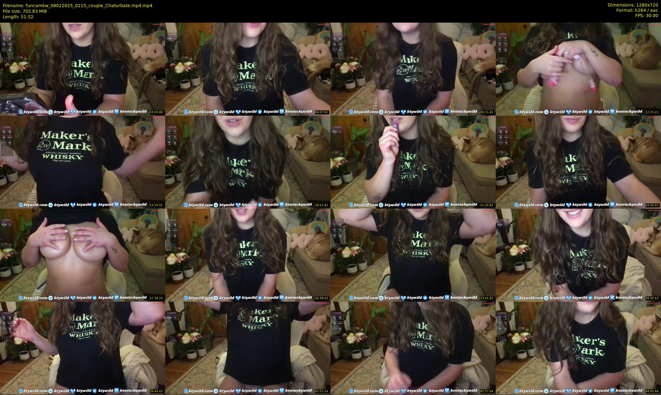 funcamkw — 52 minute Chaturbate female cam show recording, 720p, Feb 8, 2025