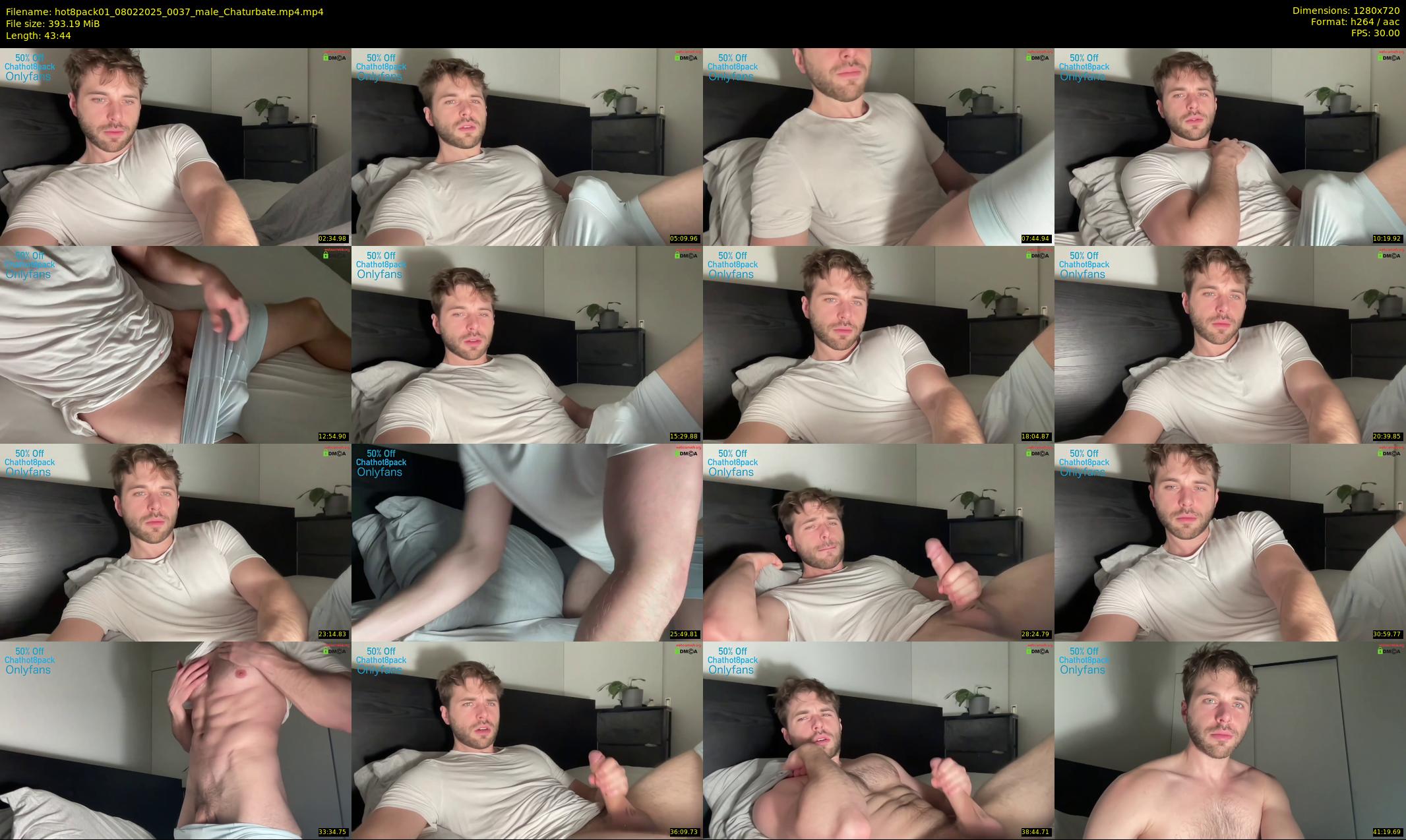 hot8pack01 — 44 minute Chaturbate male cam show recording, 720p, Feb 8, 2025